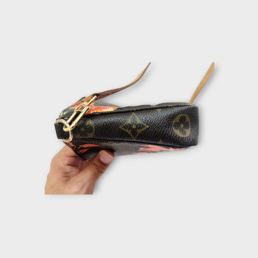 Louis Vuitton Accessoires Monogram Rose Dark Brown