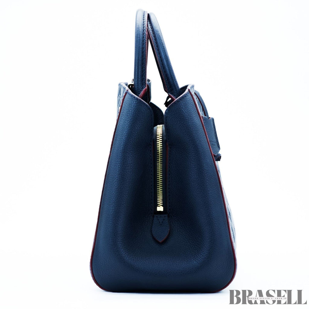 LOUIS VUITTON Montaigne MM M42746 Empreinte Marine Rouge 2-Way Handbag Women’s