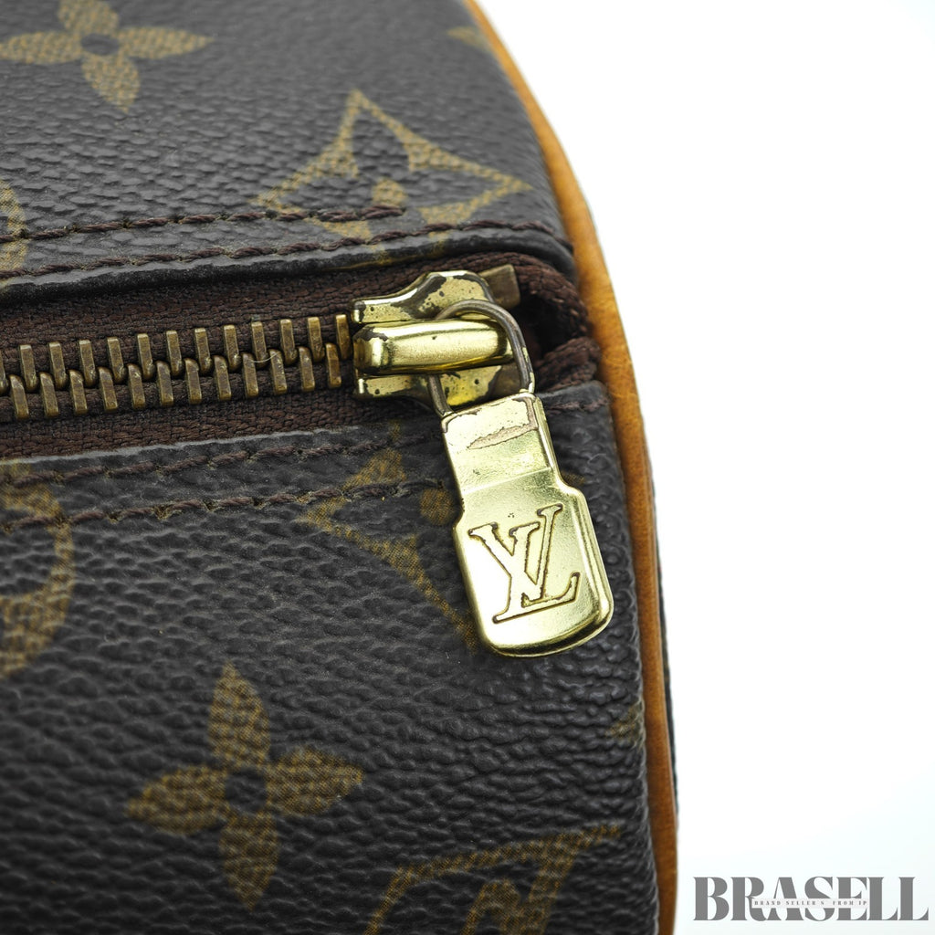 LOUIS VUITTON Papillon 26 Handbag M51386 PVC Coated Canvas & Leather Brown