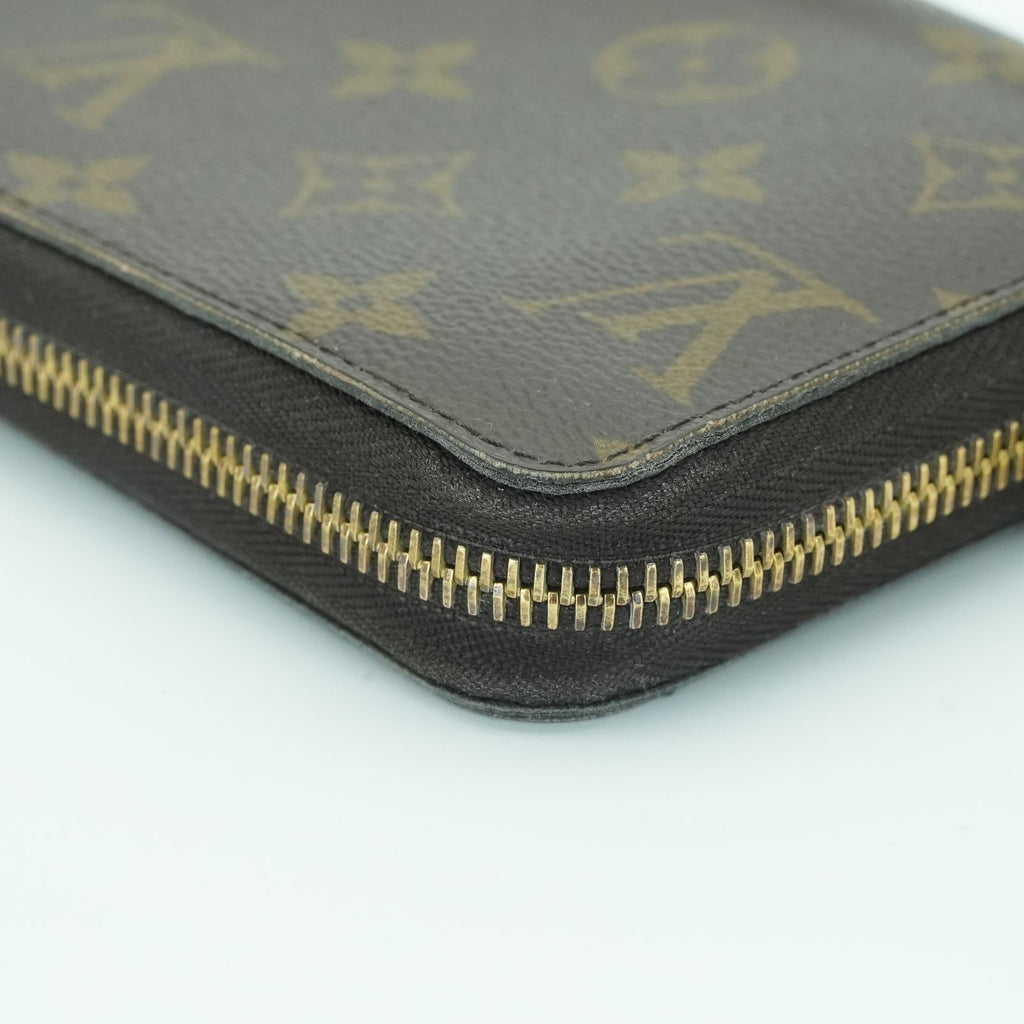 LOUIS VUITTON Zippy Wallet M41895 Long Wallet Brown