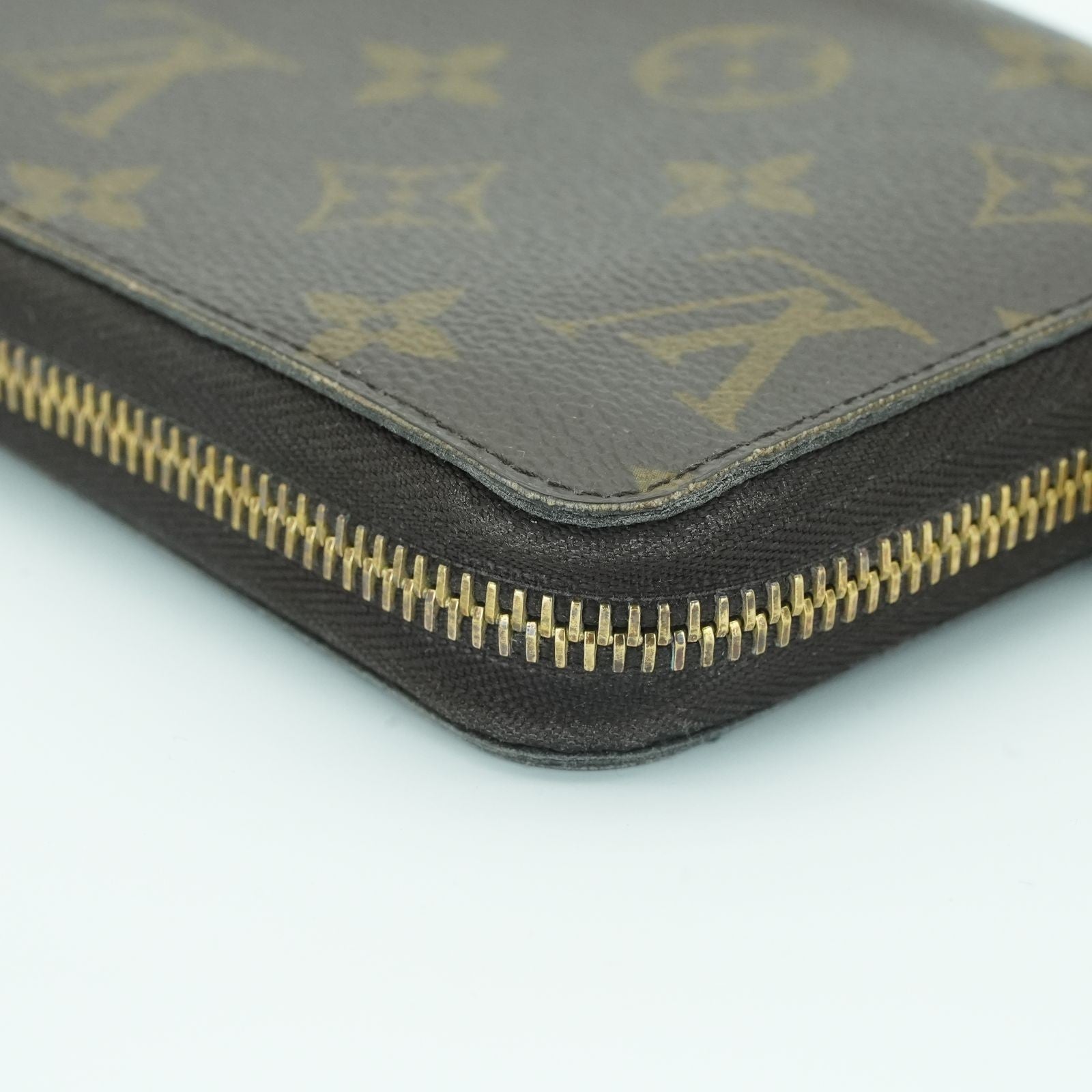 LOUIS VUITTON Zippy Wallet M41895 Long Wallet Brown