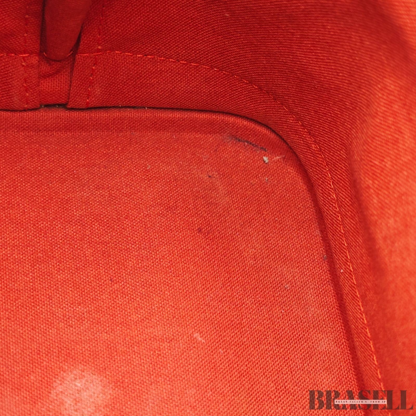 Louis Vuitton Hand Bag N51131 Alma Ebene Damier Canvas Brown FL1014