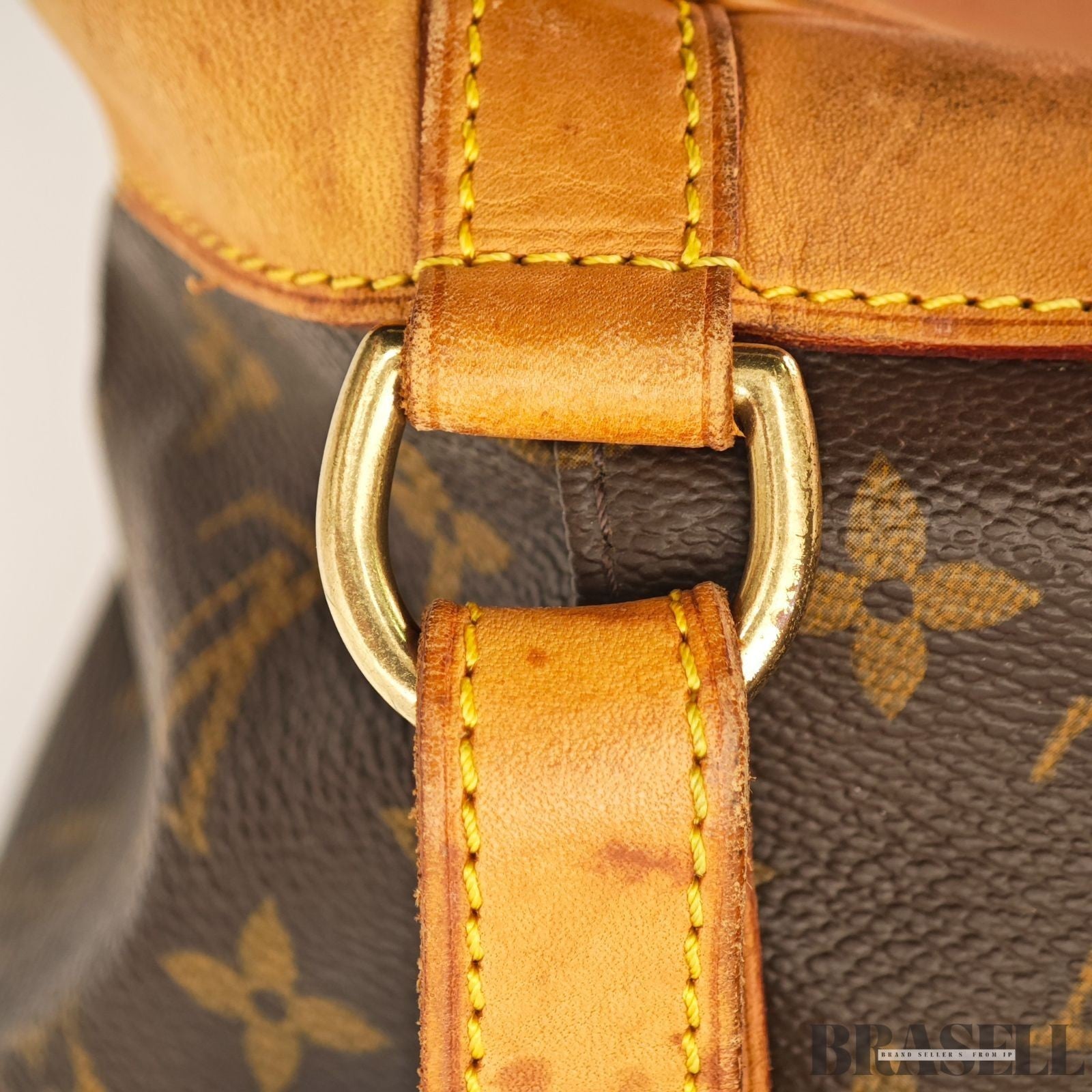Louis Vuitton Monsigny GM M51135 Bag Backpack Brown Monogram Canvas Unisex