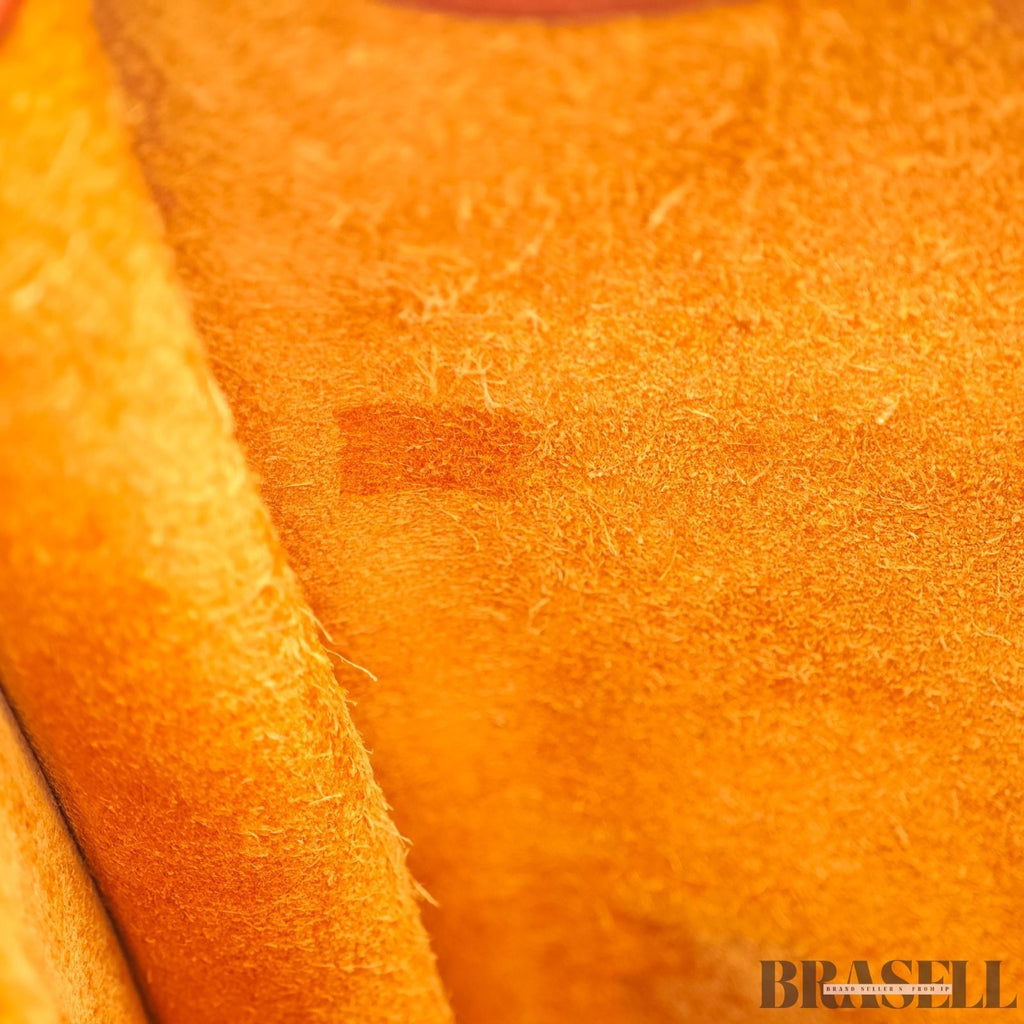 HERMES Evelyne II Shoulder Bag Brown Clemence Leather with Strap