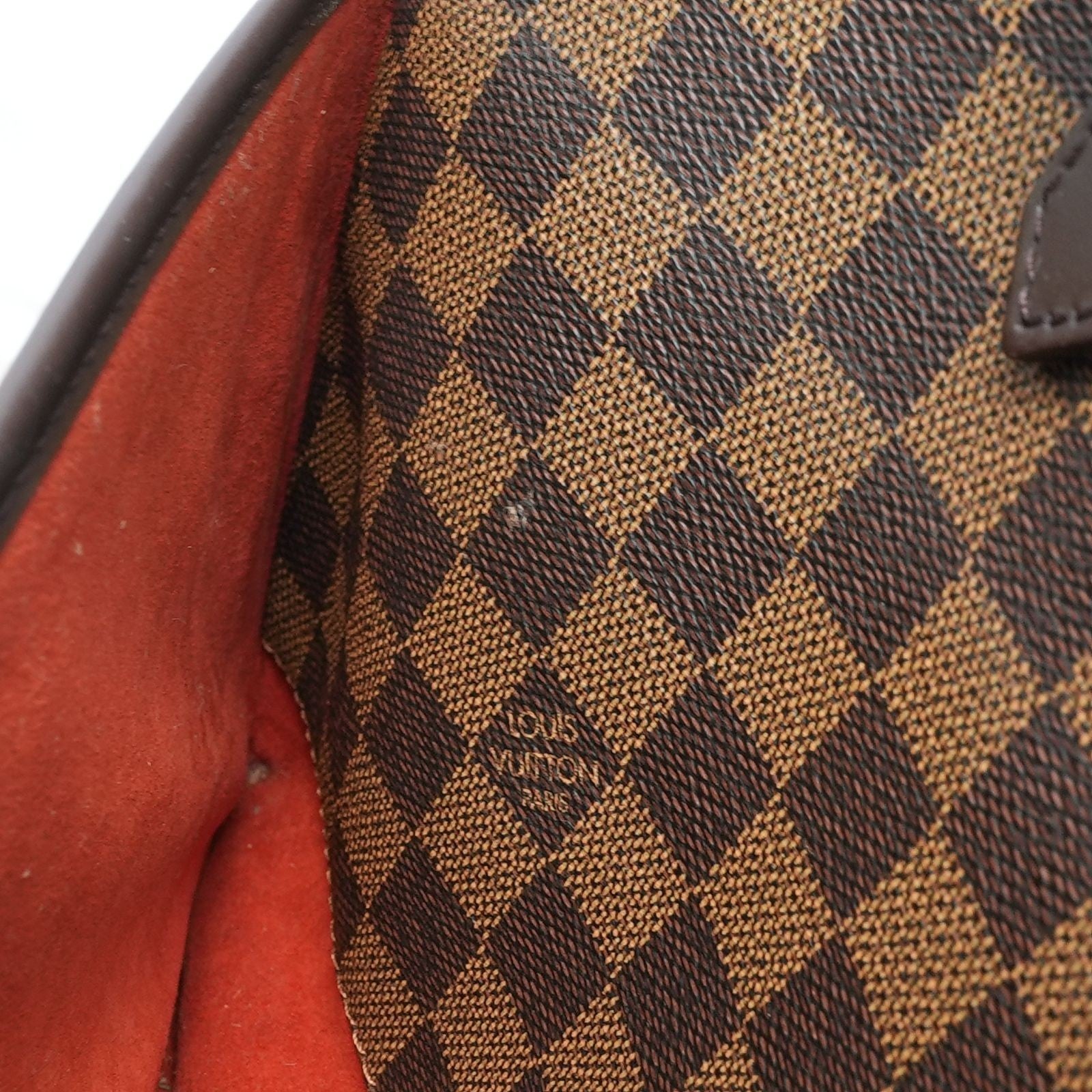 LOUIS VUITTON Damier Saria Horizontal N51282 Handbag Brown Shoulder Bag
