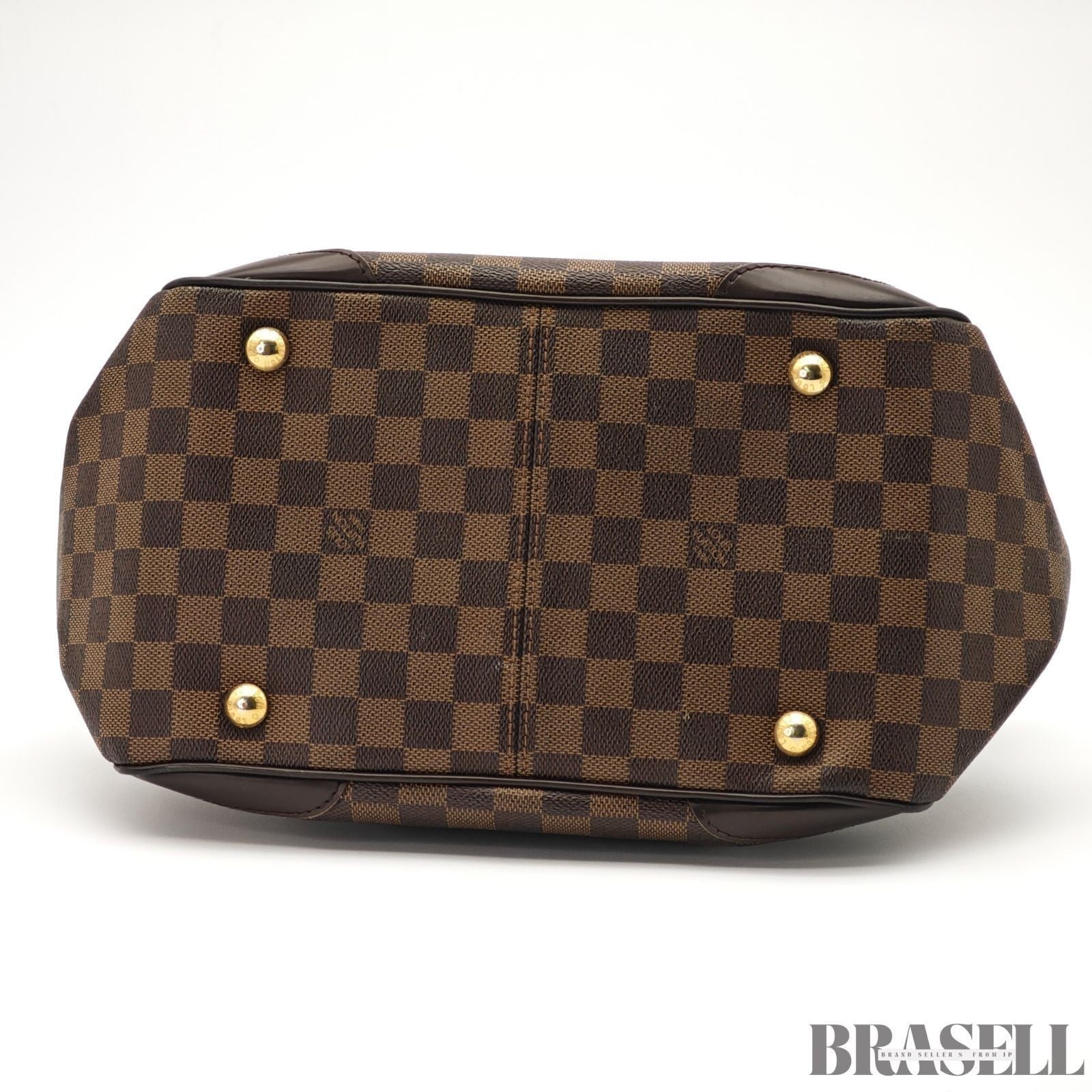 Louis Vuitton Damier Verona MM N41118 Bag Handbag Brown Women's With Key