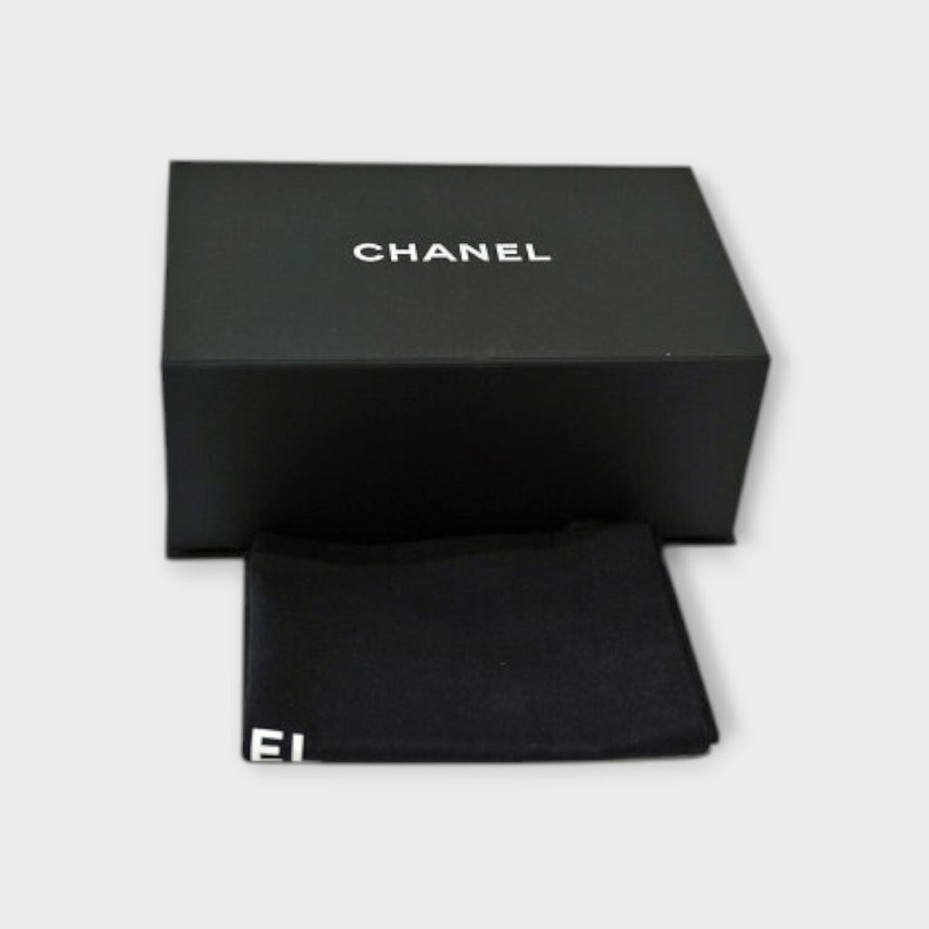 CHANEL Chain shoulder bag mini MATRASSE Coco Mark lambskin AS5219