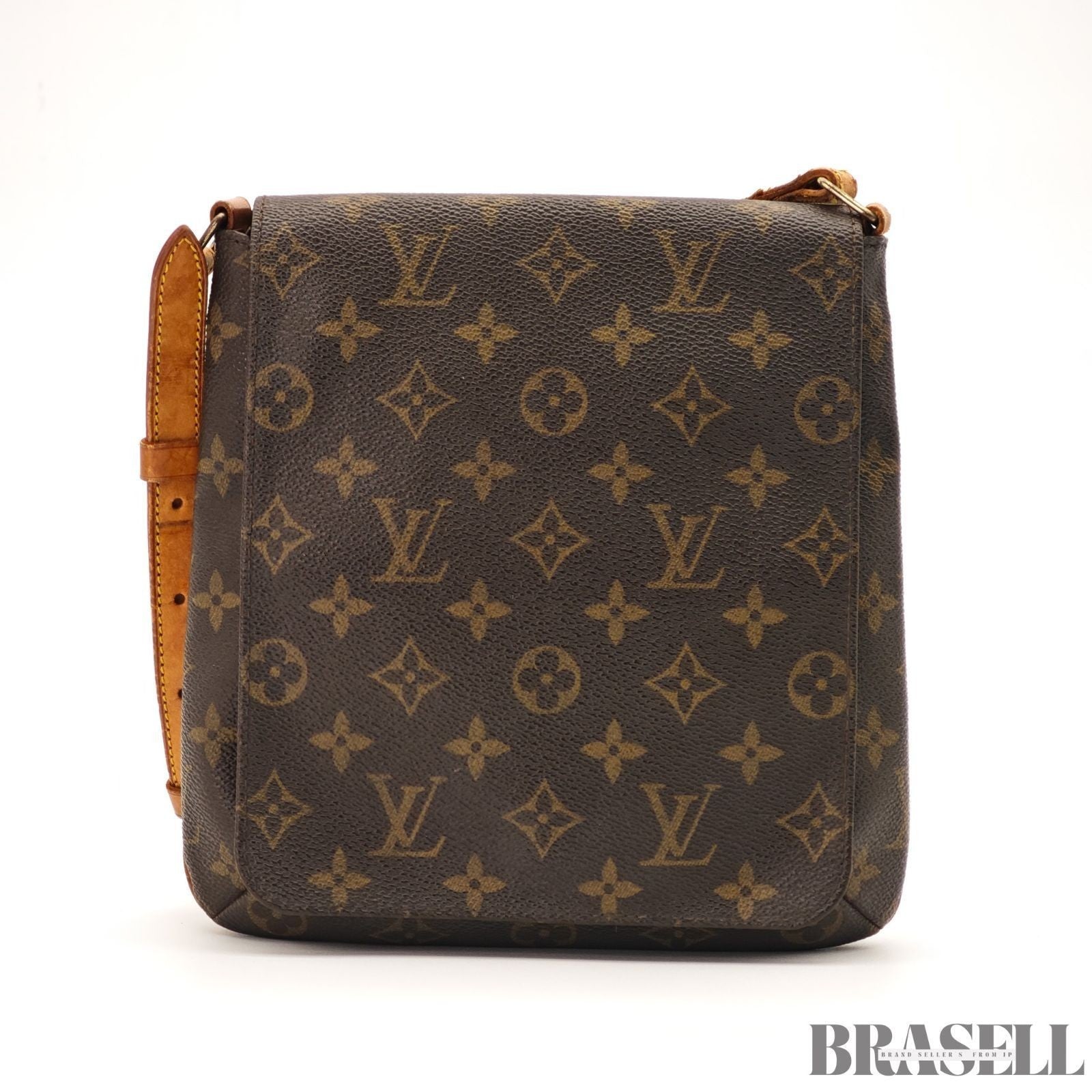 LOUIS VUITTON Musette Salsa Short Shoulder Bag Monogram Brown M51258 CA1908