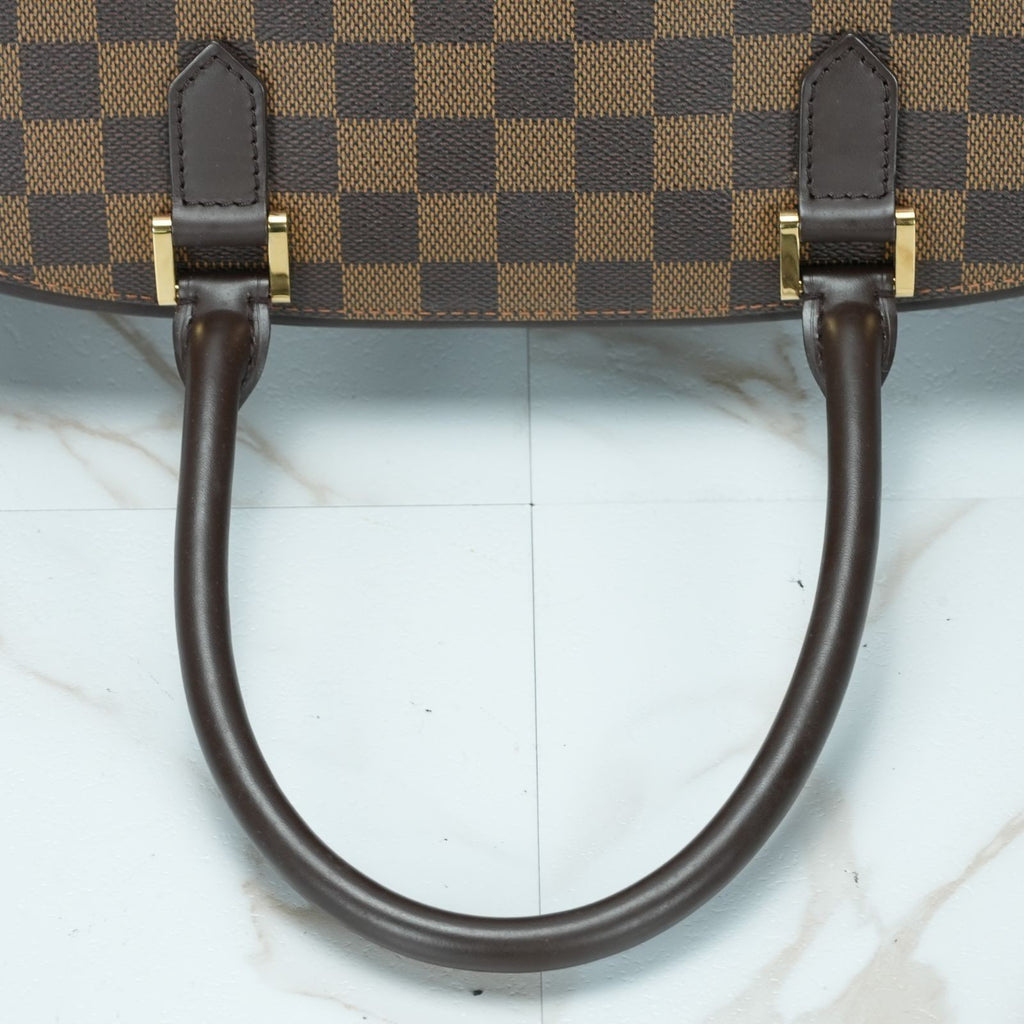 LOUIS VUITTON Damier Saria Horizontal N51282 Handbag Brown Shoulder Bag