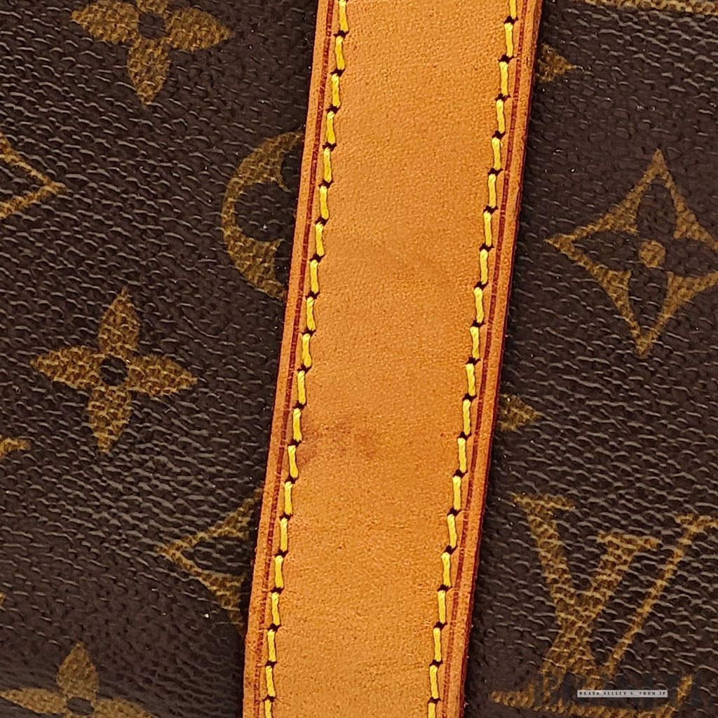 Louis Vuitton Monogram Keepall 50 M41426 Boston Bag Large Capacity Travel Brown