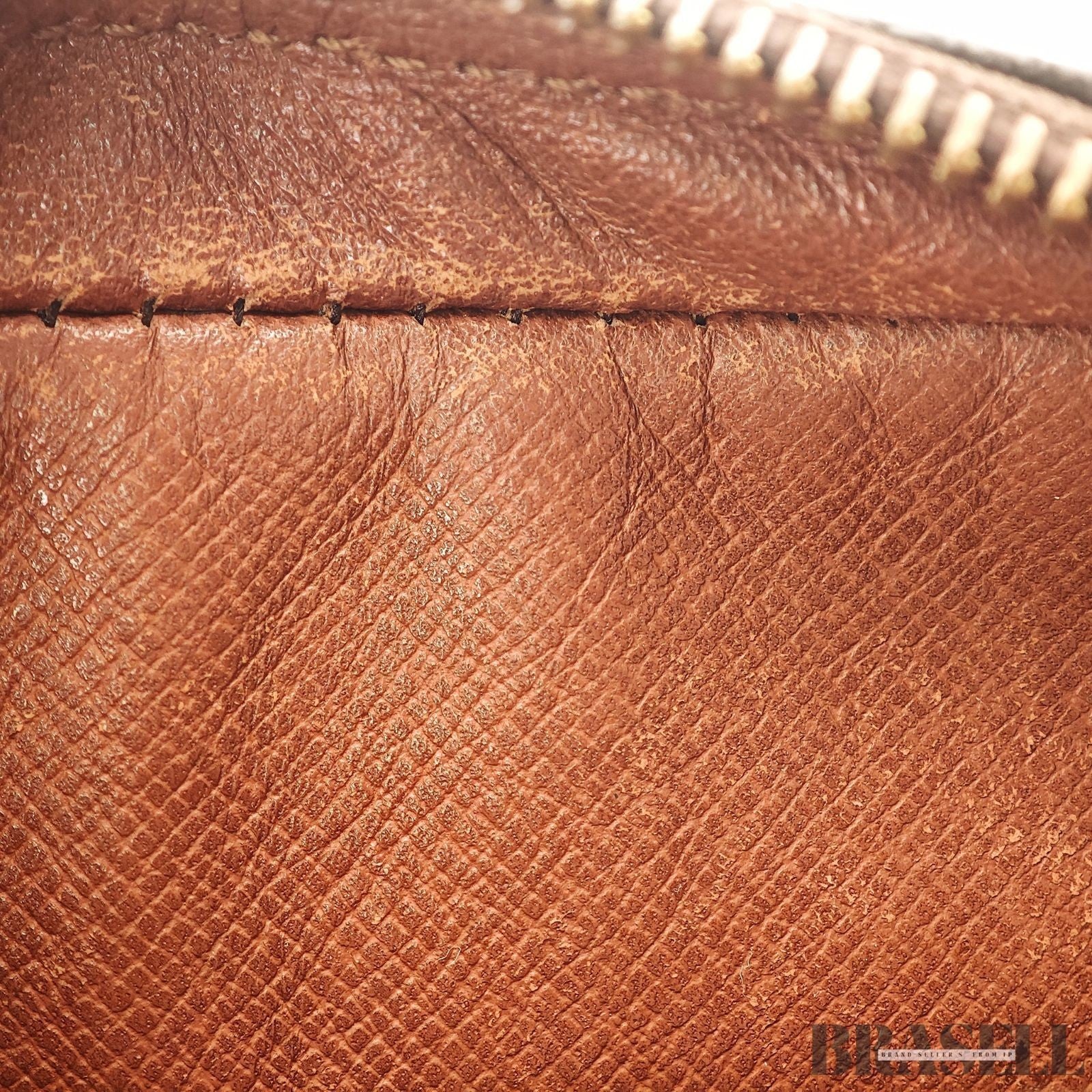 Louis Vuitton Monogram Danube M45266 SL8909 Shoulder Bag Small Vertical Brown