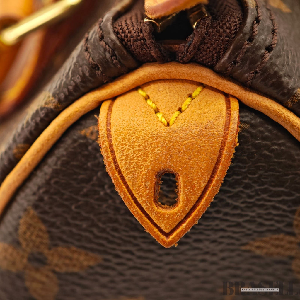 Auth Louis Vuitton Monogram Mini Speedy M41534 Hand Bag Tote Bag with Dust Bag