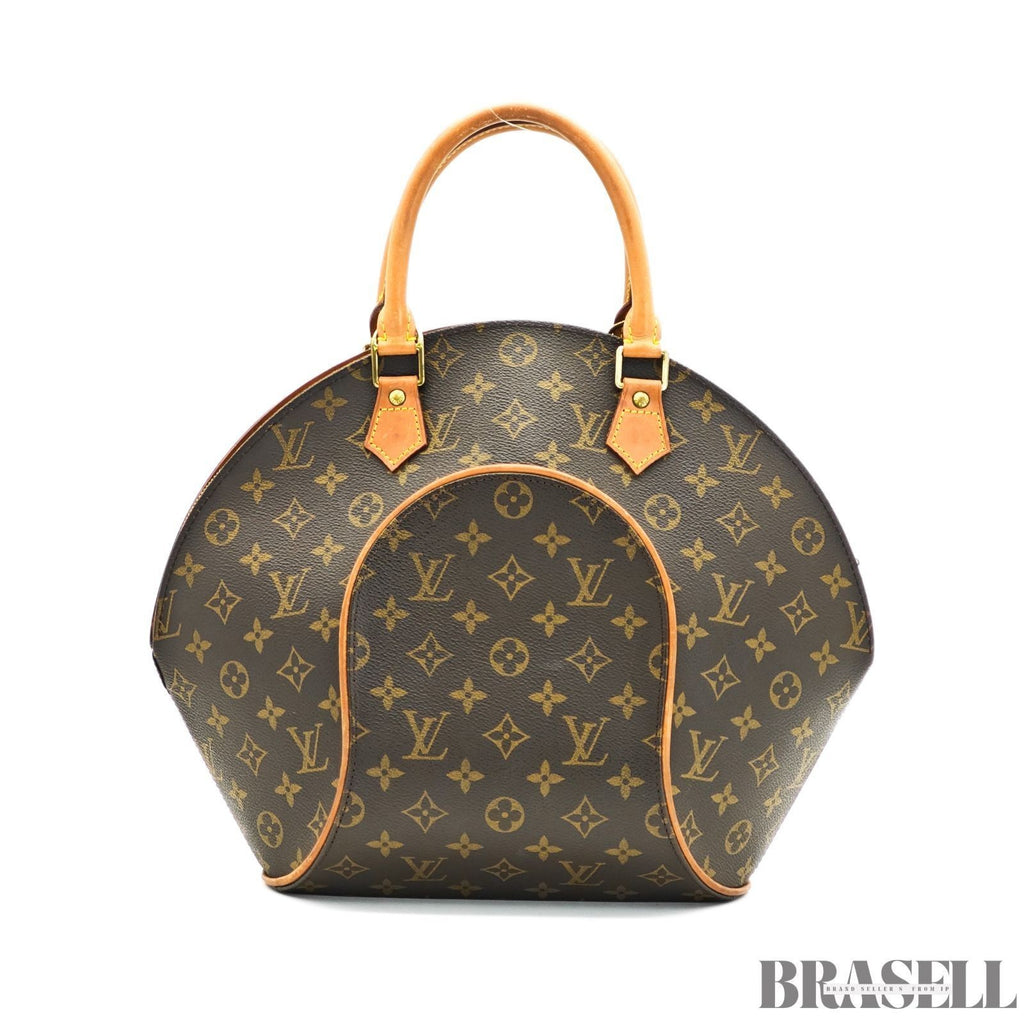 Louis Vuitton Ellipse PM M51127 Monogram Canvas Handbag Brown Woman