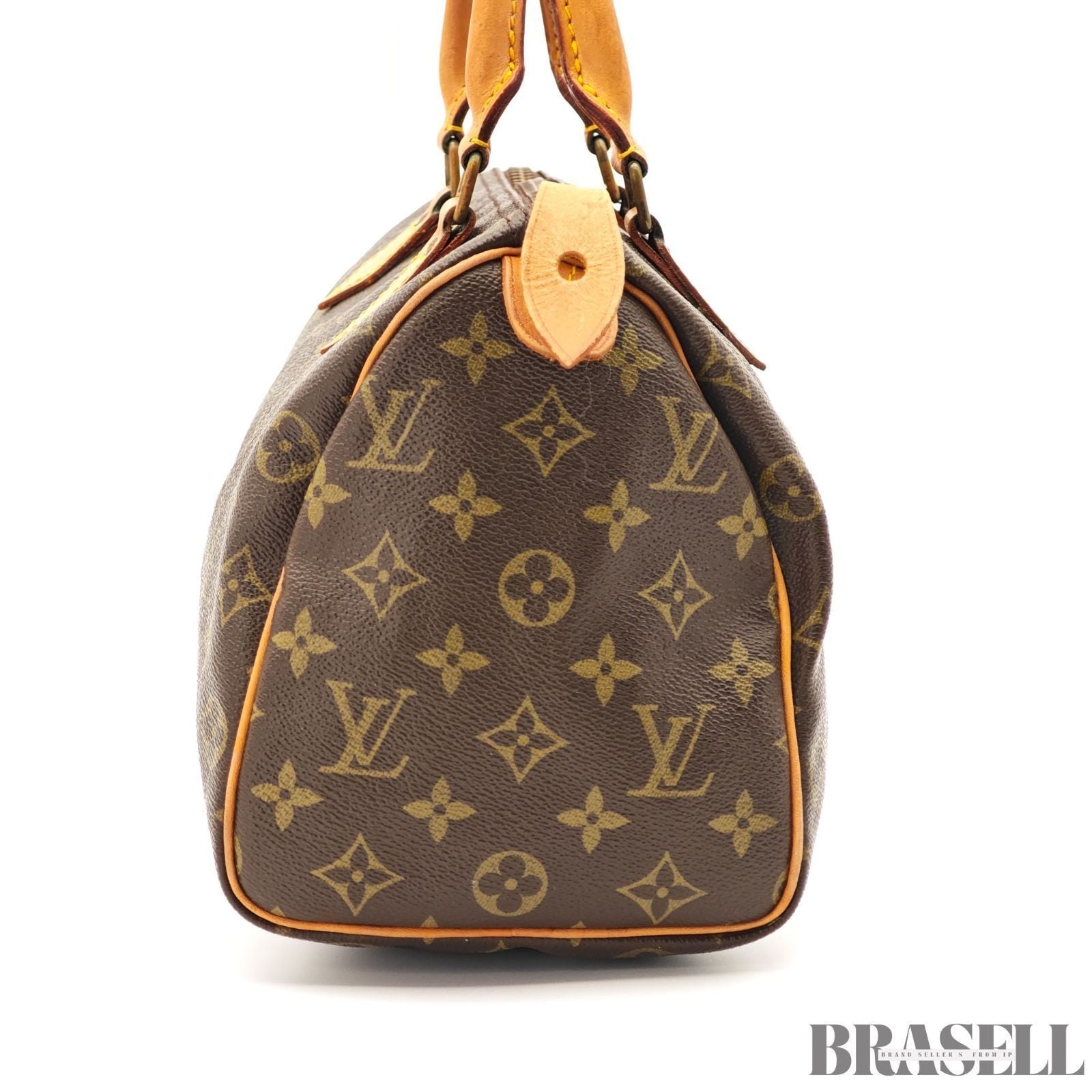 LOUIS VUITTON Speedy 25 M41528 Mini Boston Bag Brown Monogram Canvas Women's