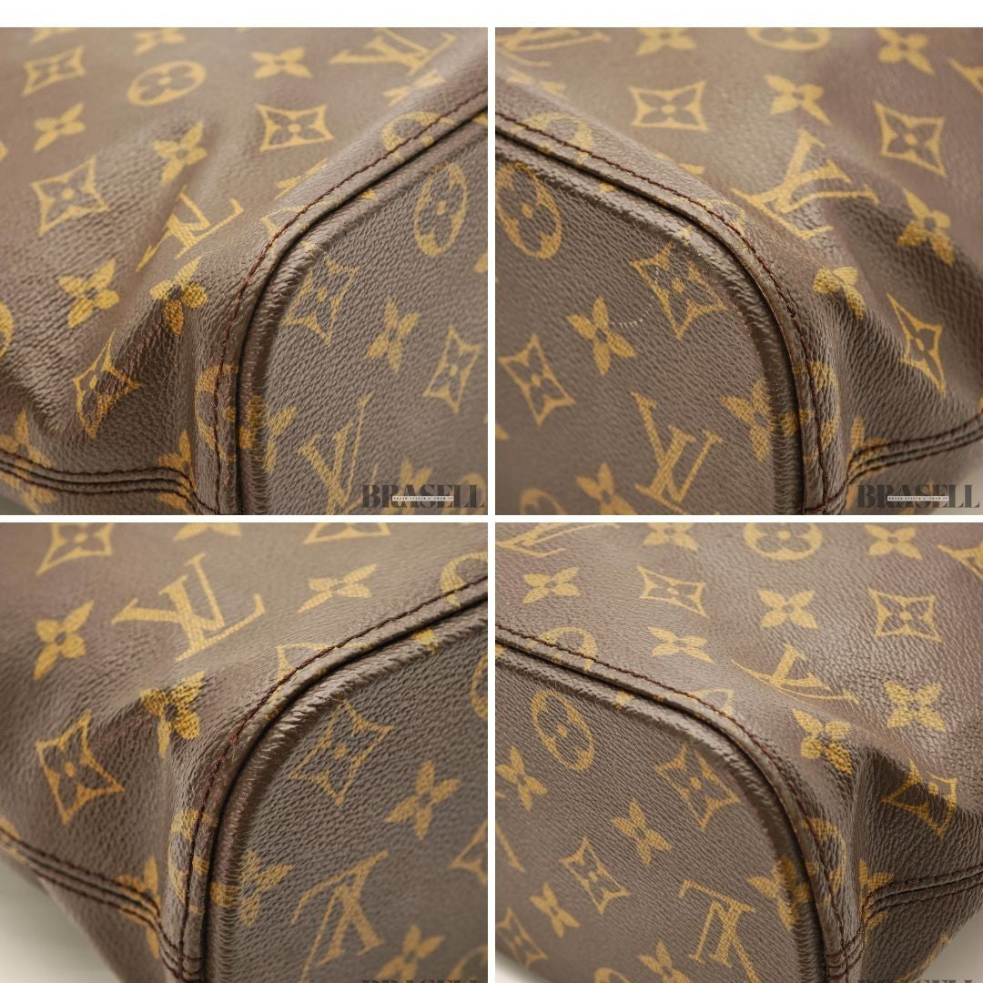 Borsa a tracolla Louis Vuitton Marelle M51159 Monogram marrone marsupio in...