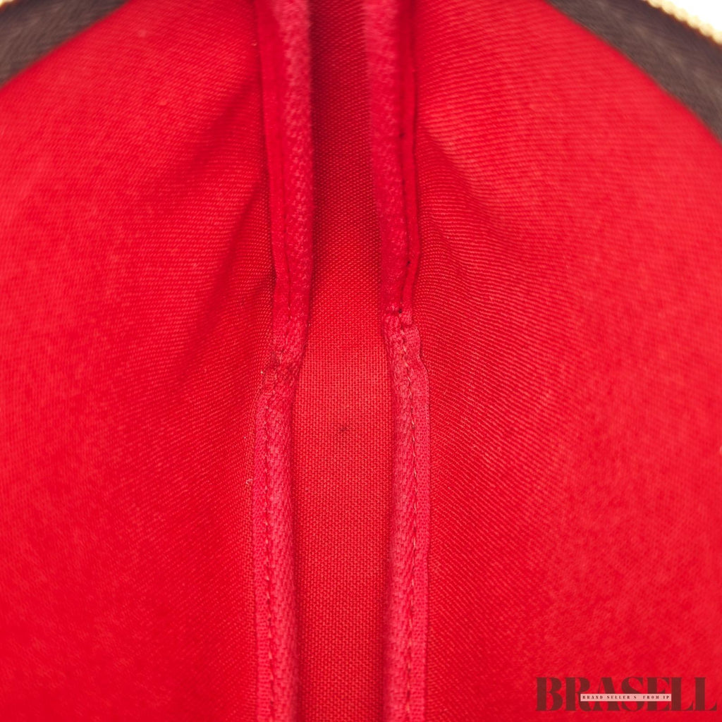 Louis Vuitton N58009 Pochette Accessoires Damier Canvas Brown Mini Handbag Bag