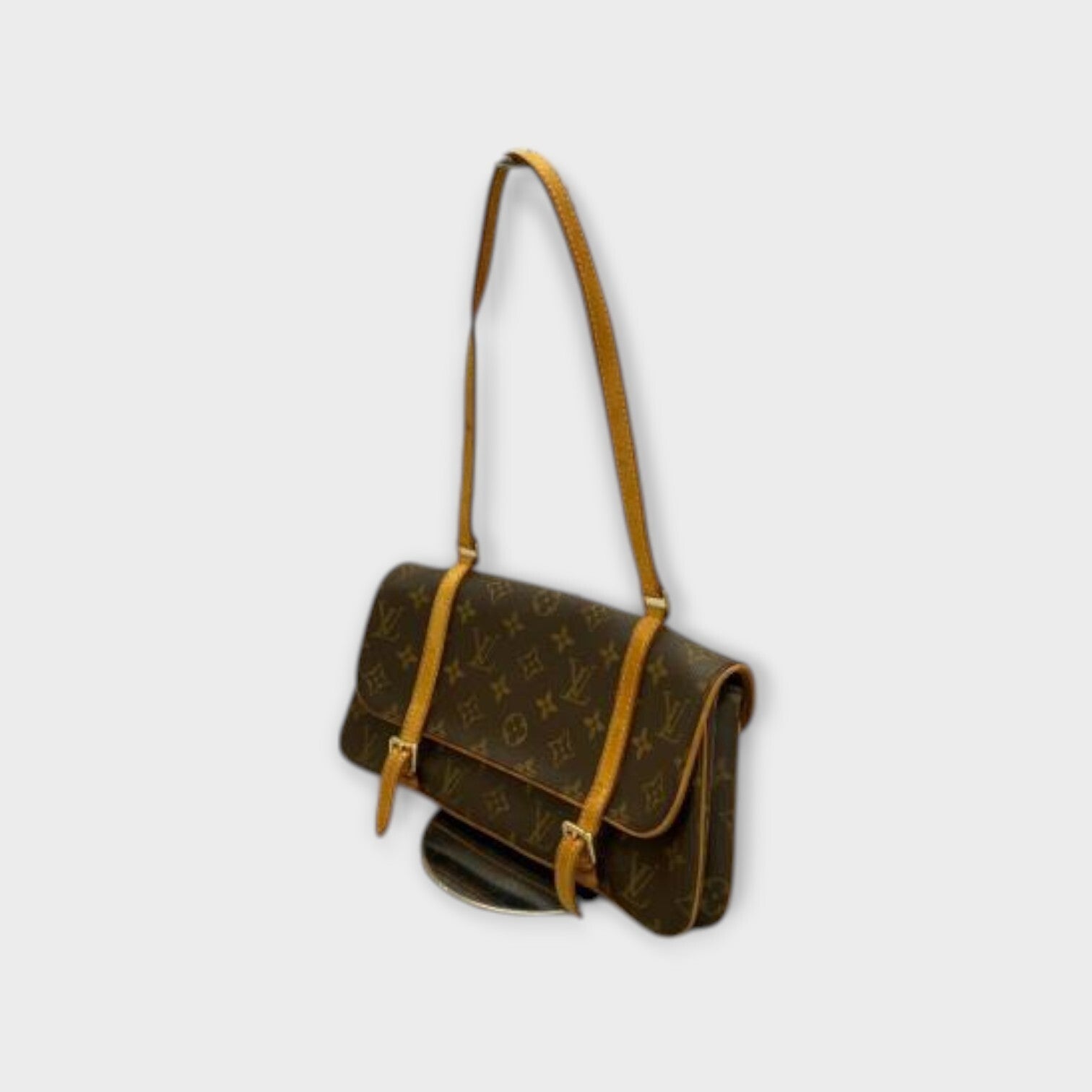 LOUIS VUITTON Marel_Monogram Canvas_BRW/PVC/Brown/General design