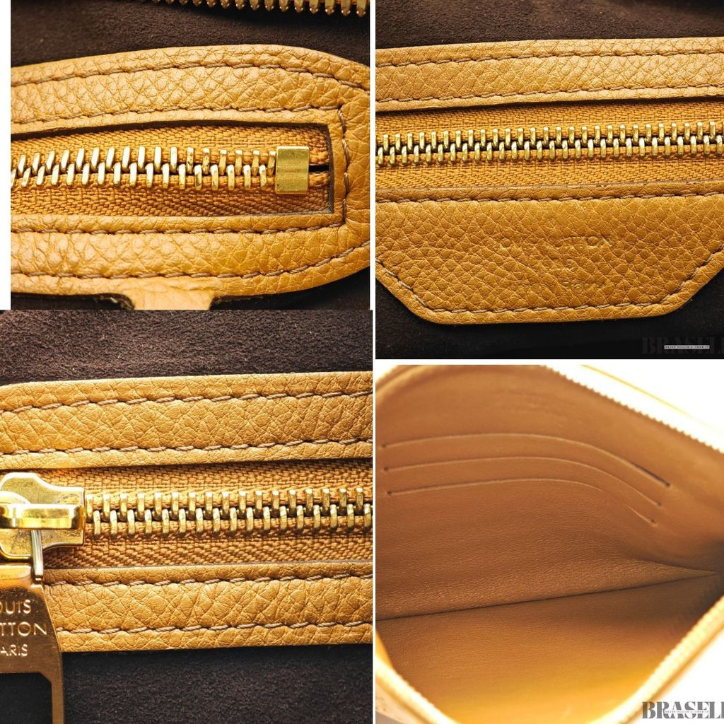Louis Vuitton Serena PM M94212 Mahina Caramel 2Way Handbag Shoulder Bag