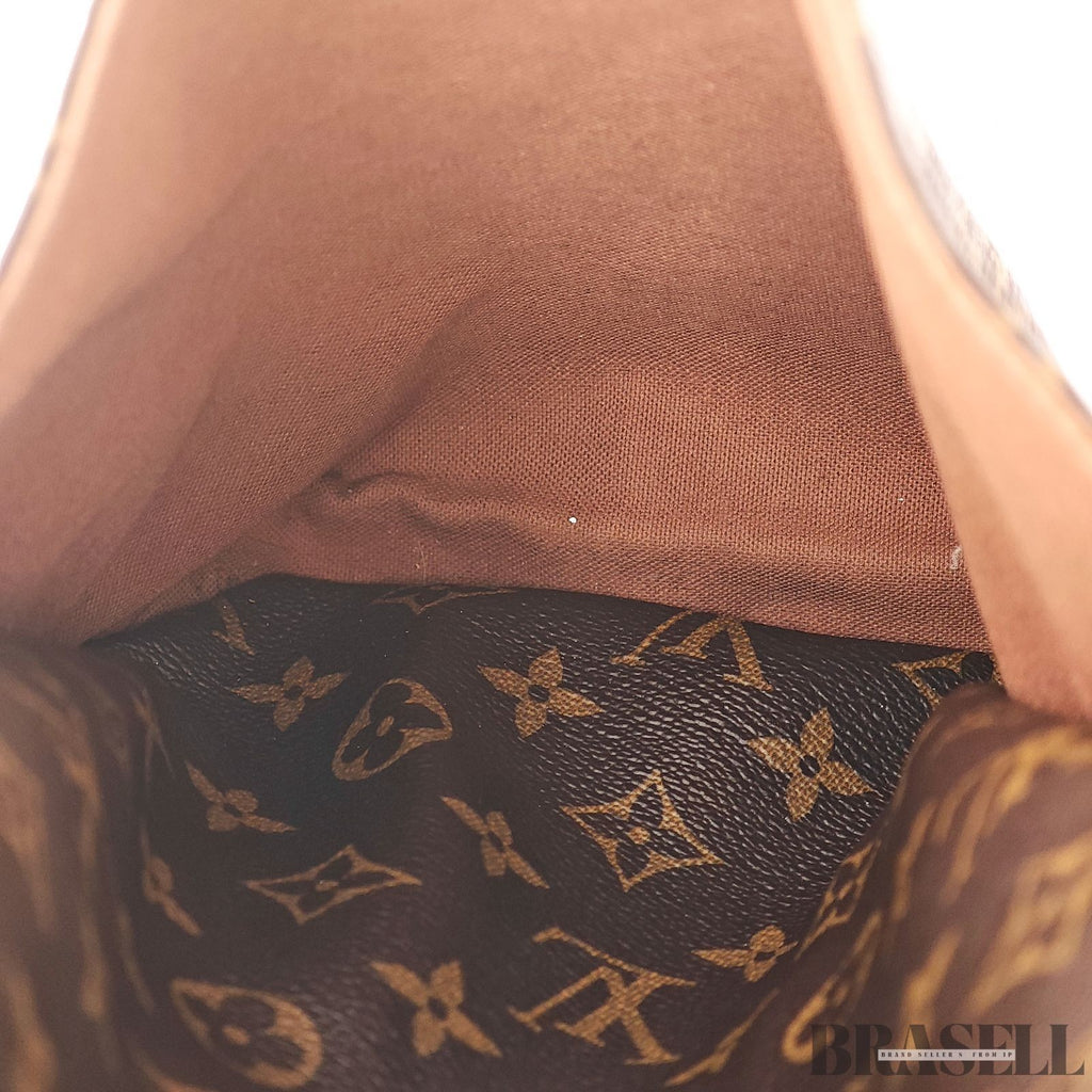 LOUIS VUITTON Totally MM M41015 Monogram Canvas Shoulder Bag Tote Bag Brown