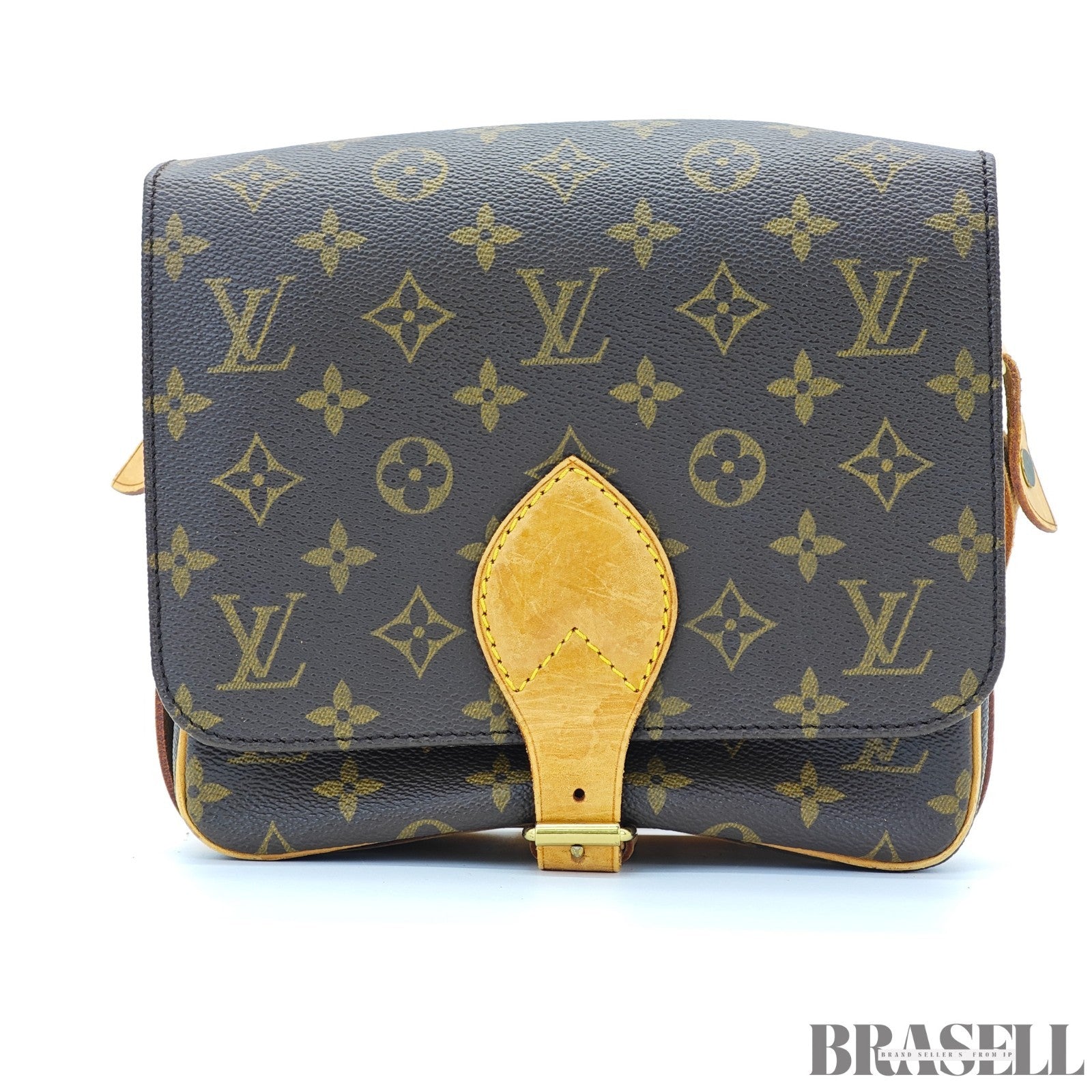 LOUIS VUITTON Cult Ciel MM M51253 Monogram Canvas Maroon Brown