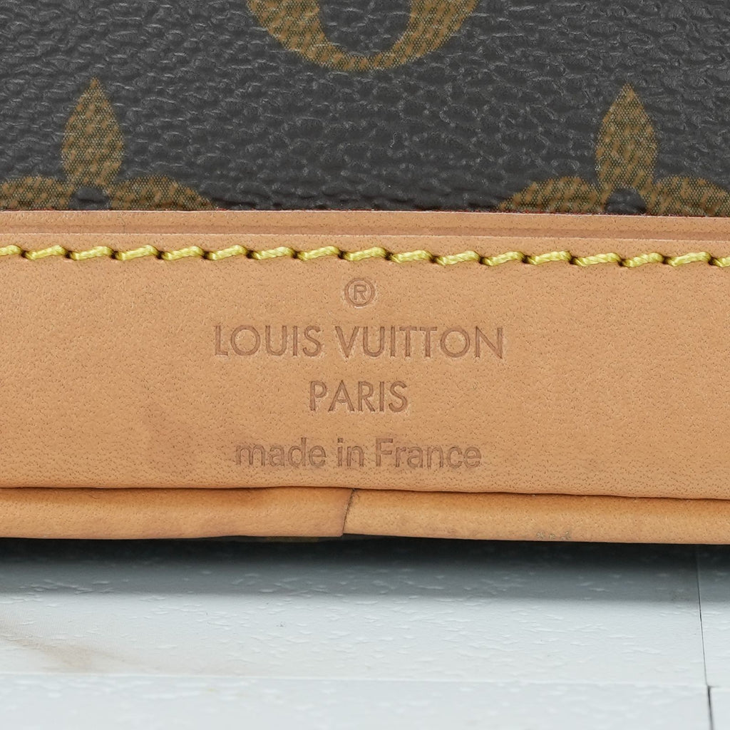 LOUIS VUITTON Nano Noe Monogram M81266 Handbag/Shoulder Bag/Bucket Bag Brown