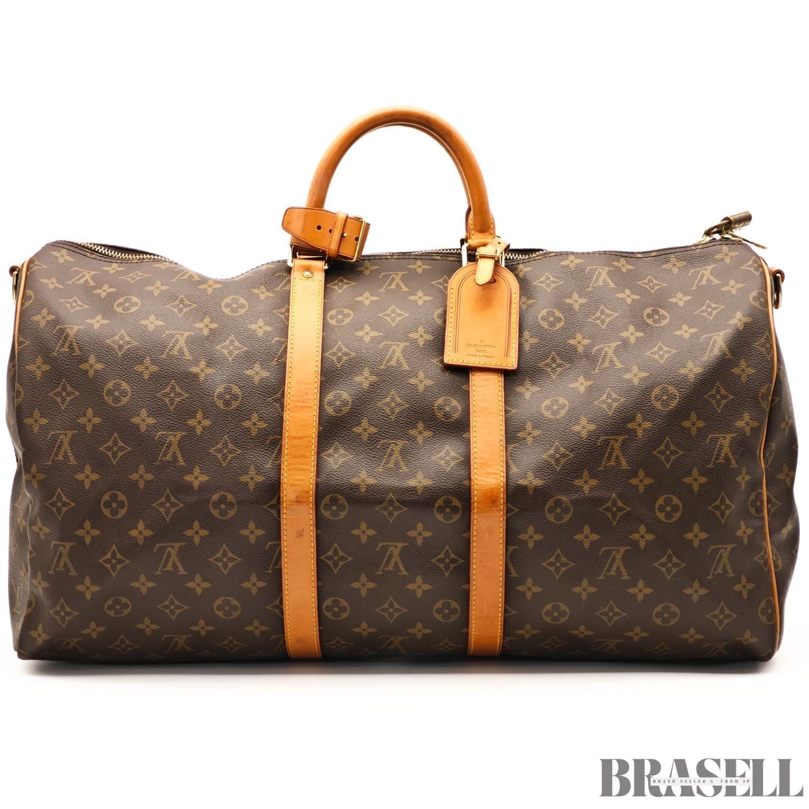 LOUIS VUITTON Keepall Bandouliere 55 M41414 Monogram Travel Bag