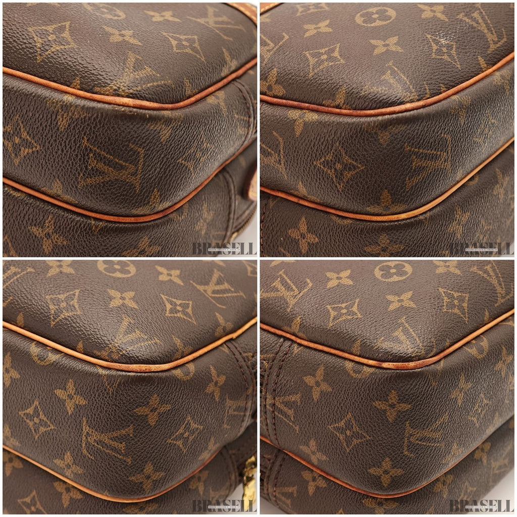 LOUIS VUITTON Reporter PM Crossbody Shoulder Bag Monogram Leather M45254 SP0060