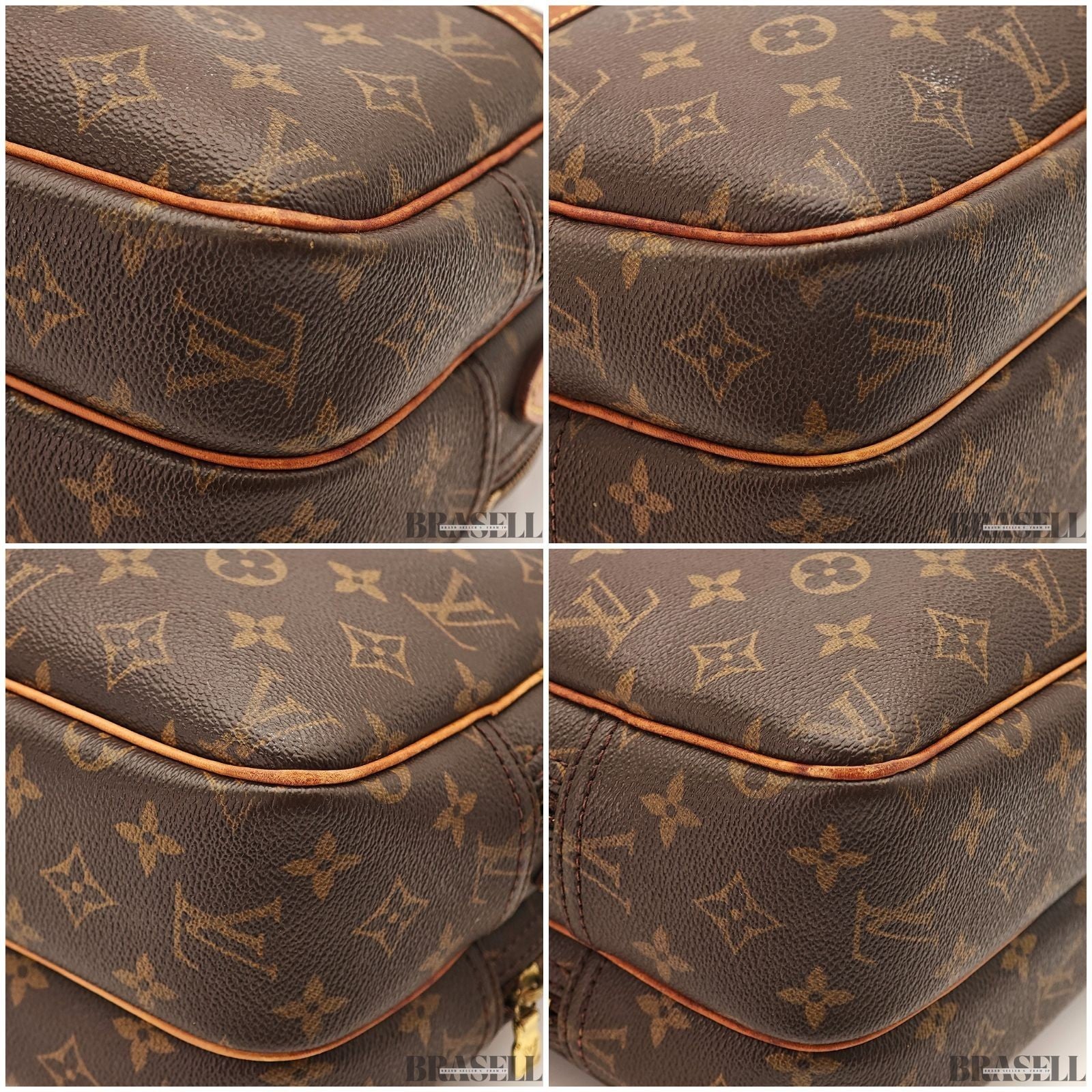 LOUIS VUITTON Reporter PM Crossbody Shoulder Bag Monogram Leather M45254 SP0060