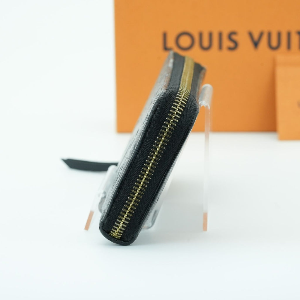 LOUIS VUITTON Empreinte Portefeuille Clemence M60171 Long Wallet Black