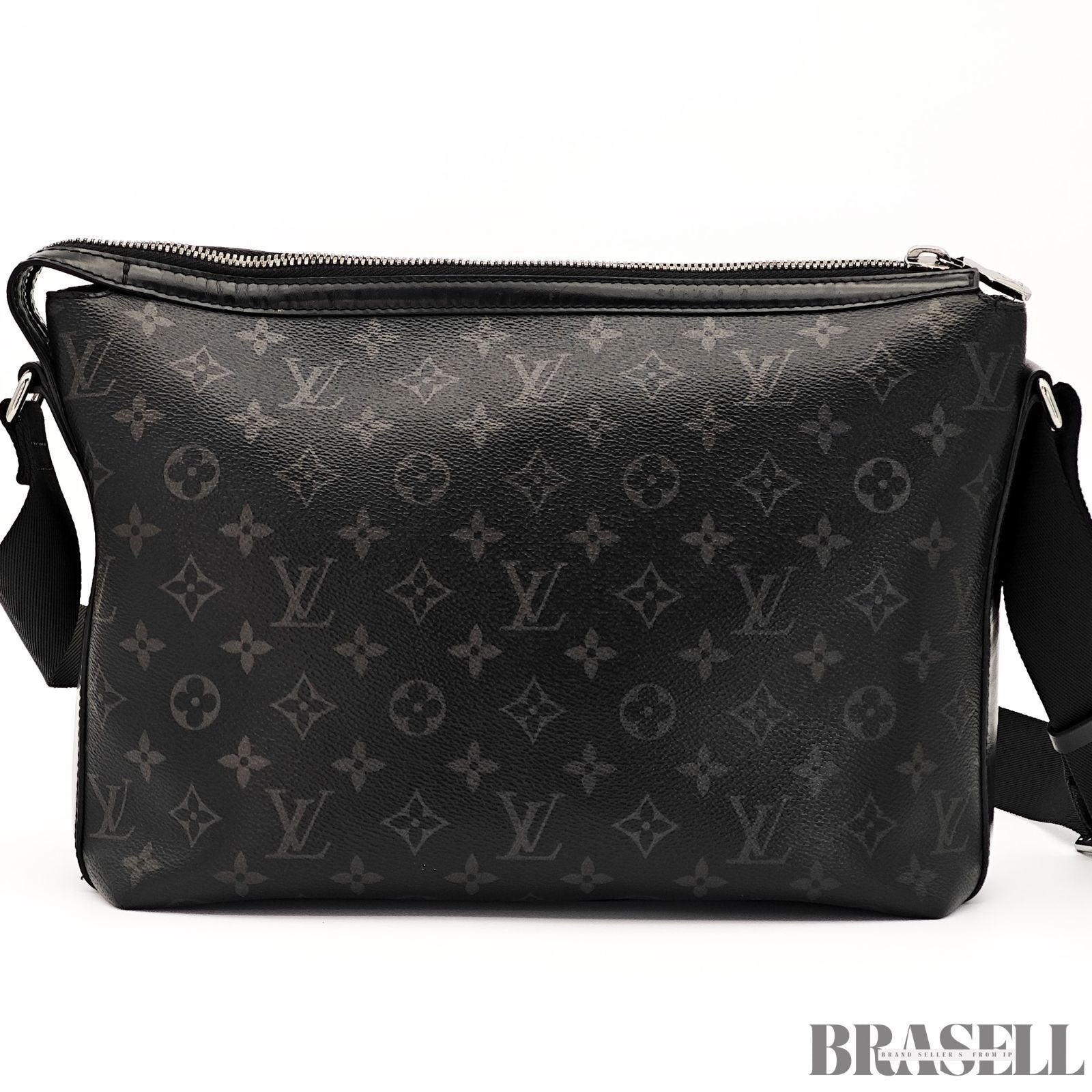 Louis Vuitton Odyssee Messenger PM M44223 Shoulder Bag Monogram Eclipse Black