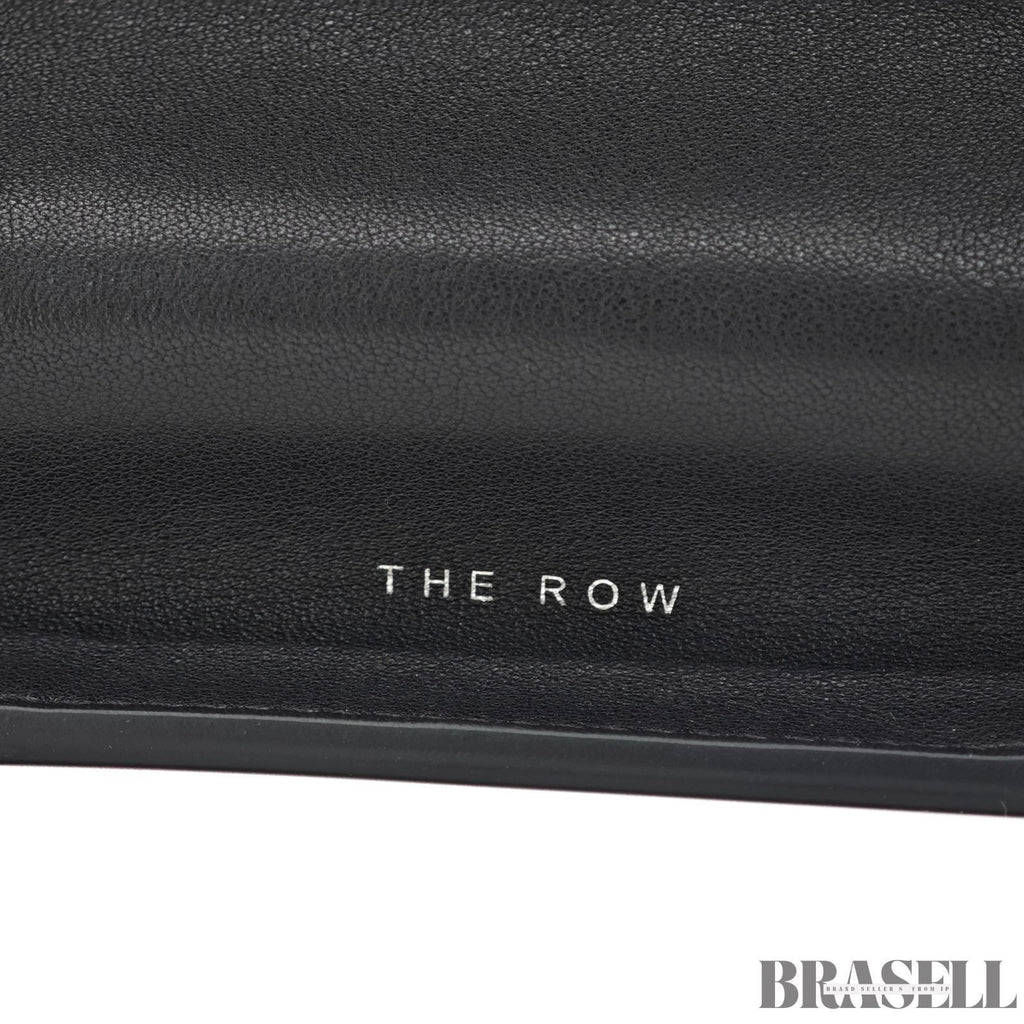 The Row Marlo 17 Leather Tote Bag Handbag Black Women's Made in Italy