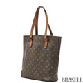 Louis Vuitton Vavin GM M51170 Monogram Canvas Leather Brown Tote Bag Medium