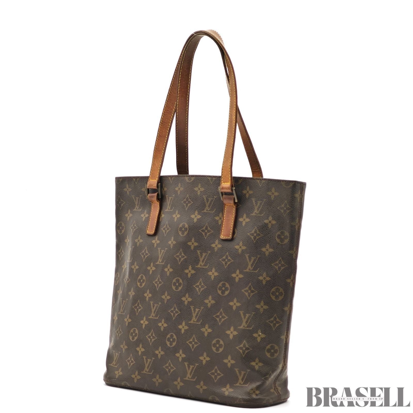 Louis Vuitton Vavin GM M51170 Monogram Canvas Leather Brown Tote Bag Medium