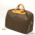 Louis Vuitton Monogram Alizé Trois Poches M41392 Handbag Boston Bag Brown