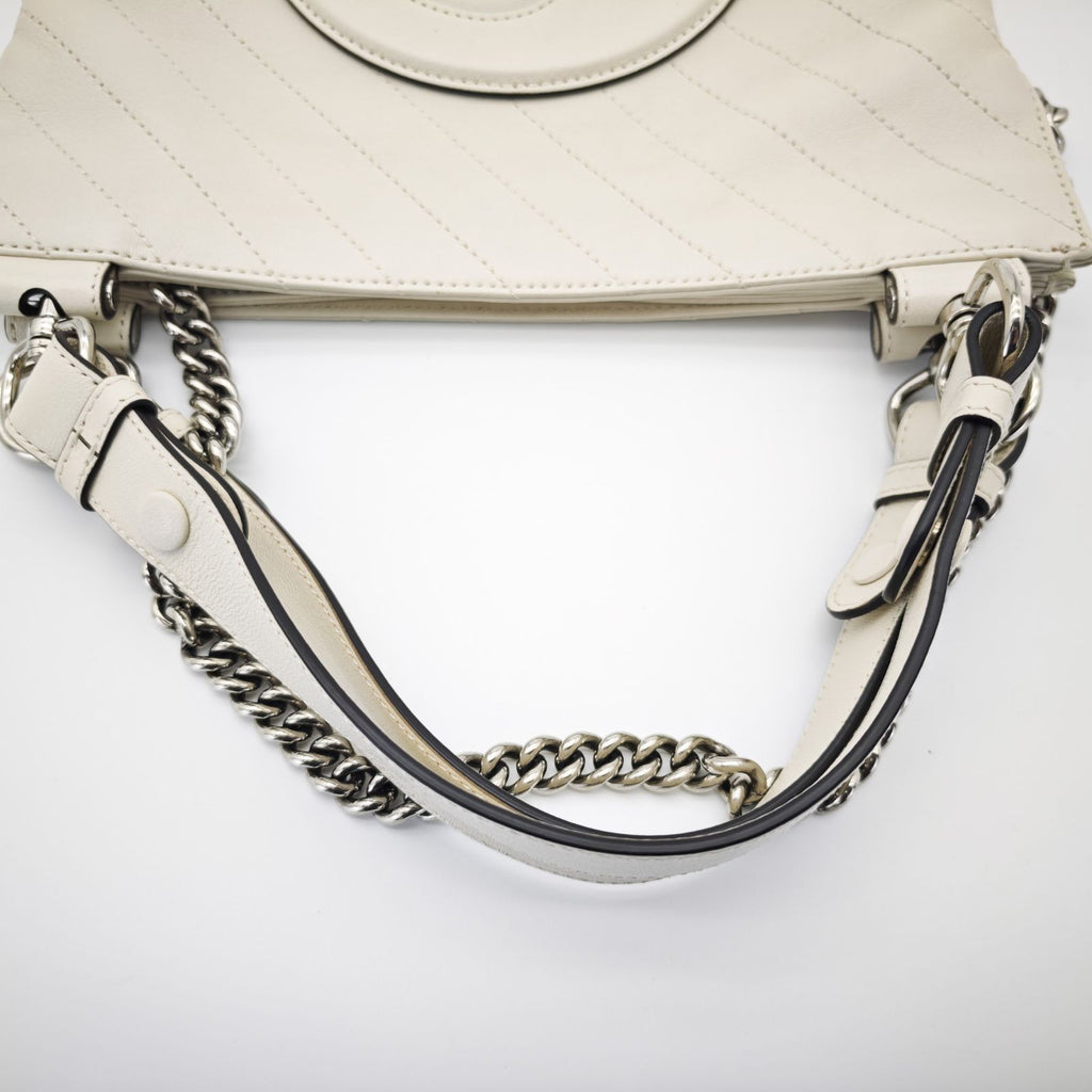 GUCCI Blondie Tote Bag Beige Color Women’s with Dust Bag