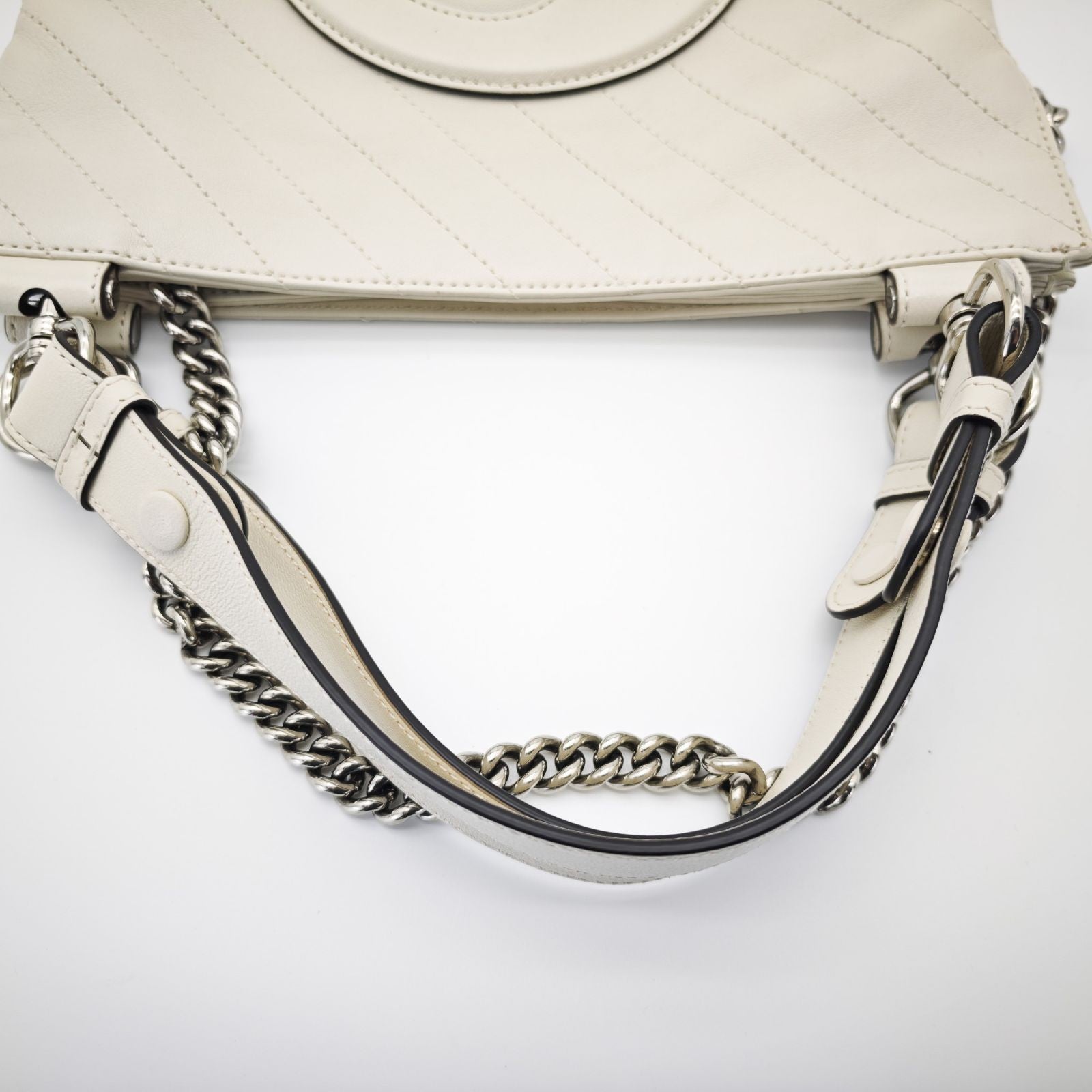 GUCCI Blondie Tote Bag Beige Color Women’s with Dust Bag