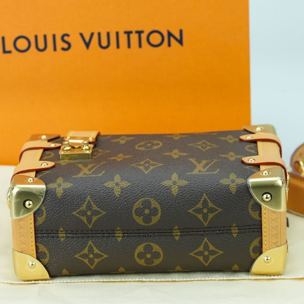 LOUIS VUITTON Monogram Side Trunk PM M46815 Shoulder Bag