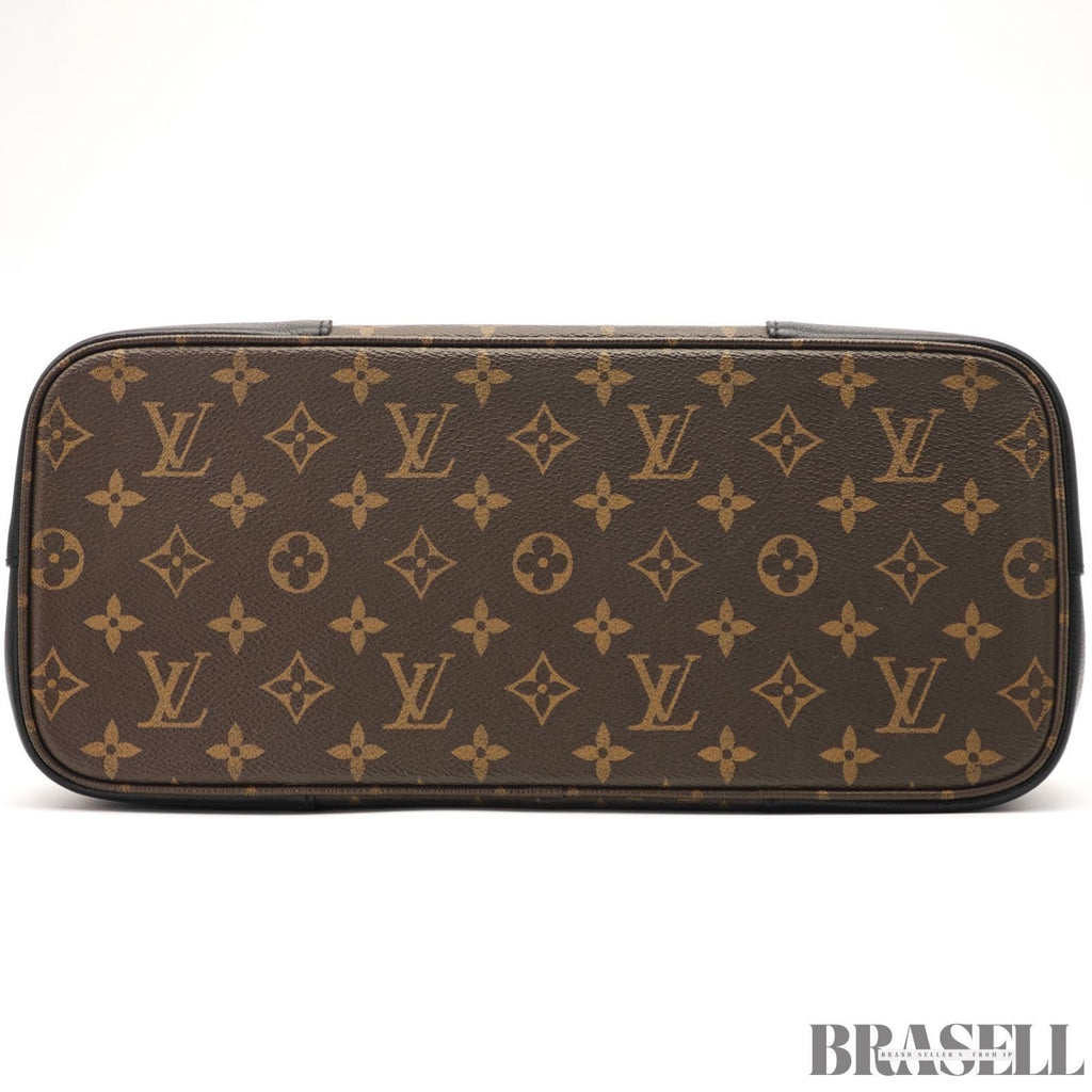 Louis Vuitton Flandrin M41595 2Way Handbag Shoulder Bag Trapezoid Brown Black