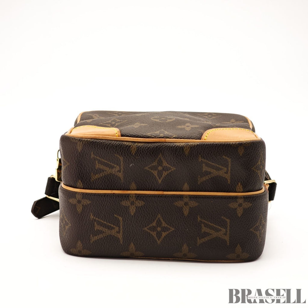LOUIS VUITTON Amazon Crossbody Shoulder Bag Monogram Leather Brown M45236 Women