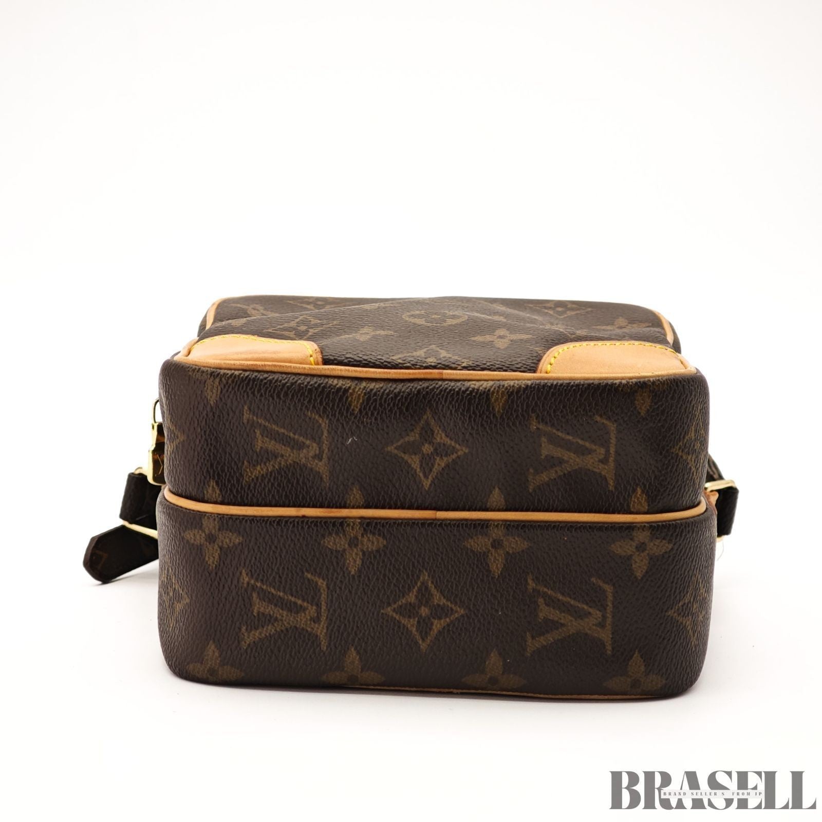LOUIS VUITTON Amazon Crossbody Shoulder Bag Monogram Leather Brown M45236 Women