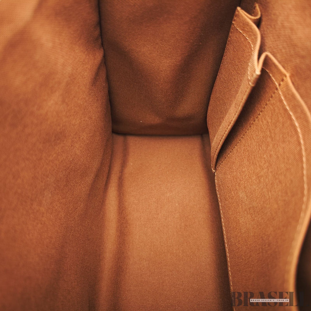 Authentic Louis Vuitton Monogram Popincourt Tote bag M40007 Canvas Brown