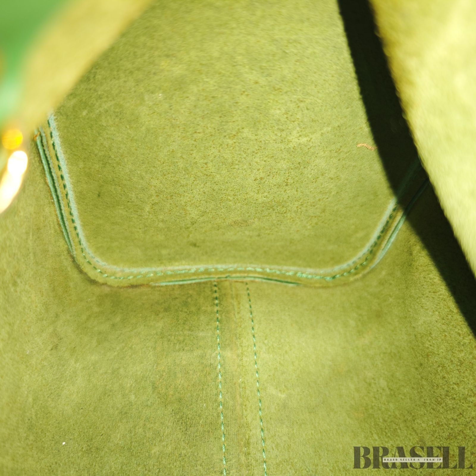 Louis Vuitton Epi Speedy 25 M43014 Mini Boston Bag Epi Leather Green Authentic