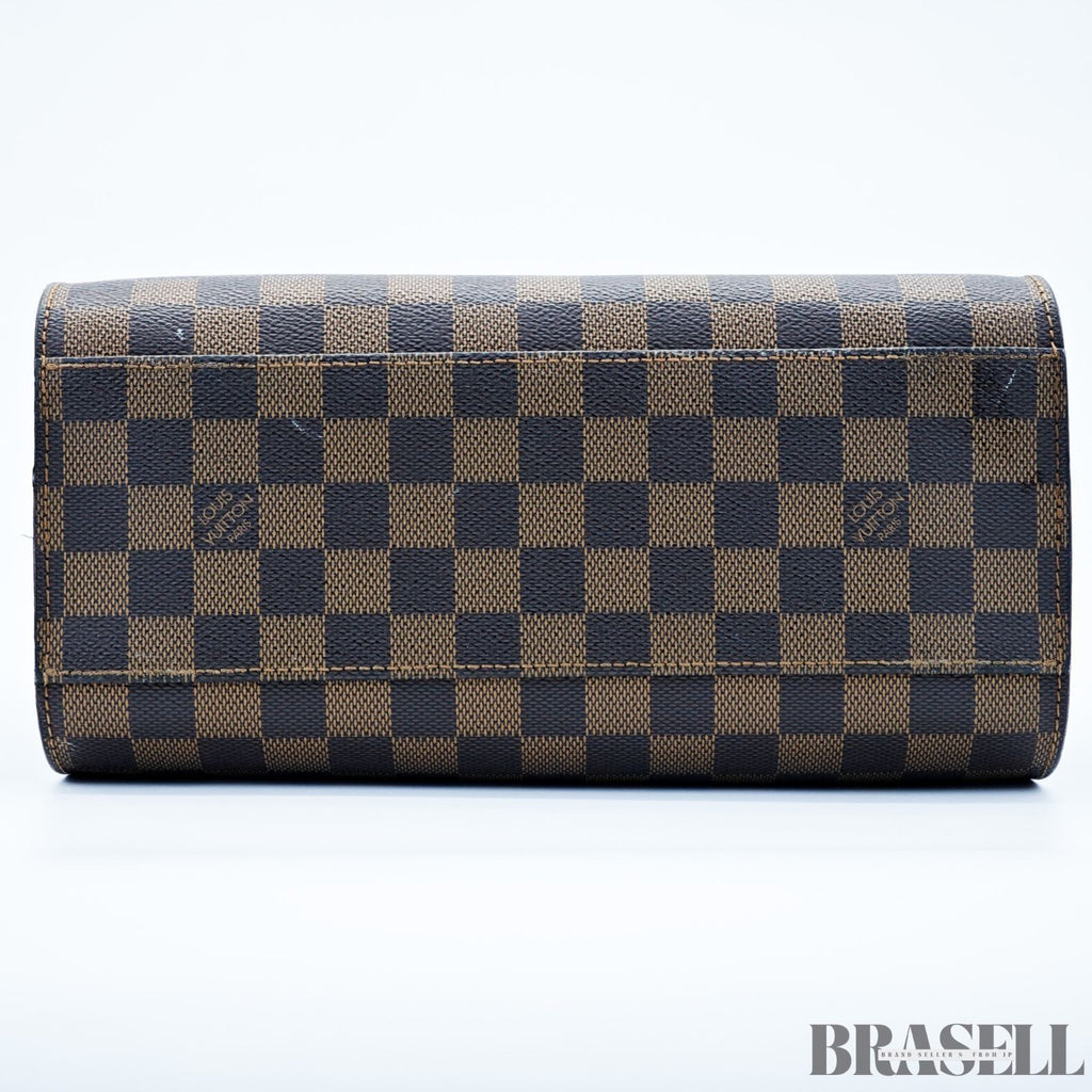 LOUIS VUITTON Triana N51155 Damier Ebene Handbag Brown Women’s