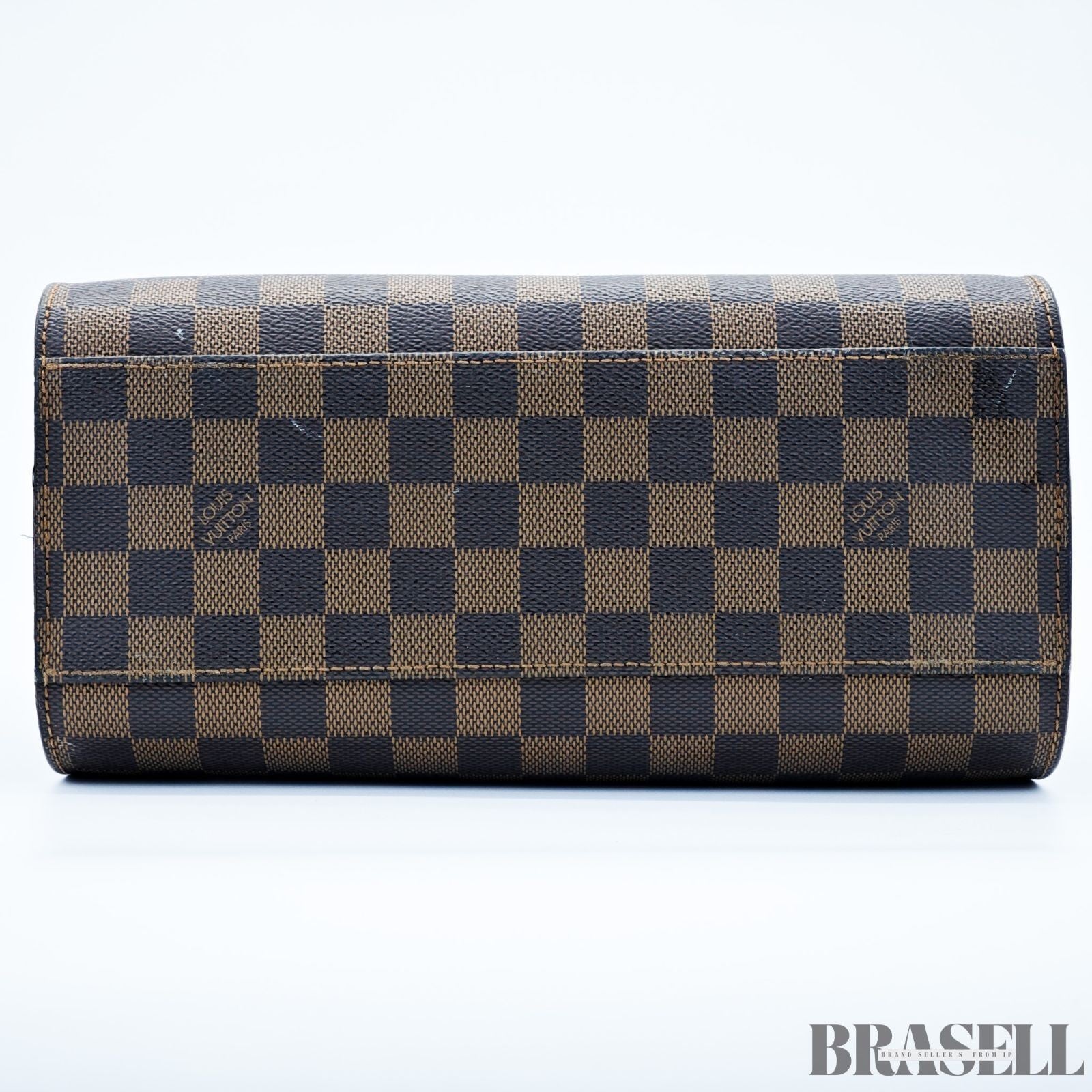LOUIS VUITTON Triana N51155 Damier Ebene Handbag Brown Women’s