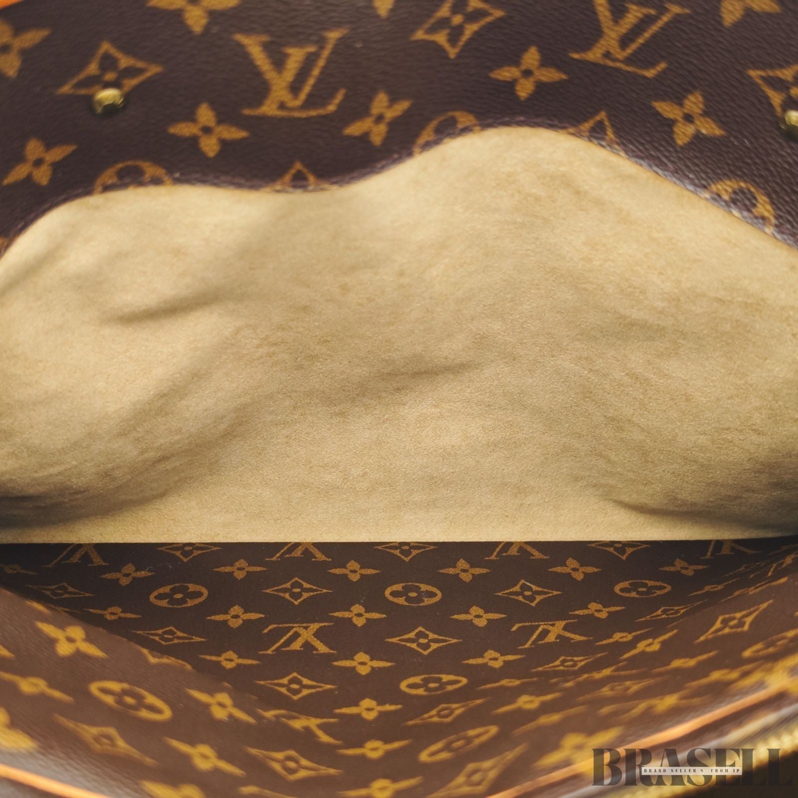 Louis Vuitton Monogram Rivoli M53380 Business Bag Handbag Brown Canvas Unisex