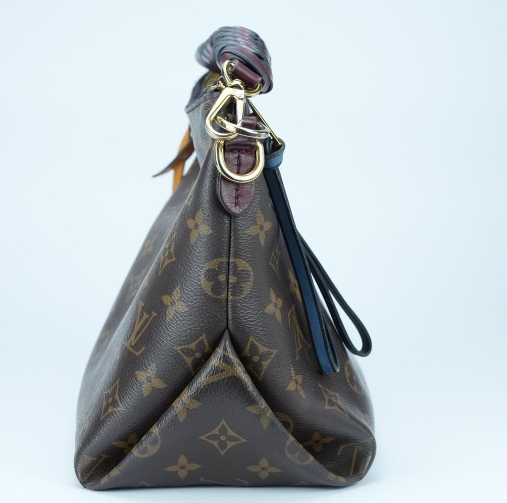 LOUIS VUITTON M55090 Monogram Mini Zipped Hobo 2-Way Shoulder Bag/Handbag