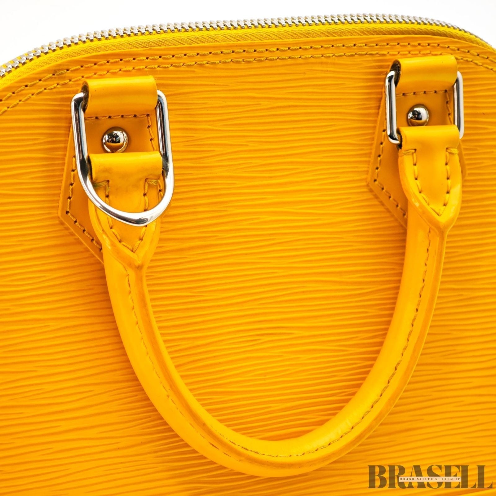LOUIS VUITTON M40866 Epi Alma BB 2Way Citron Shoulder Bag Crossbody Handbag