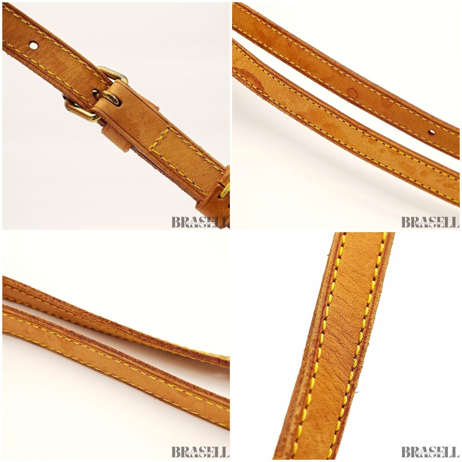 Louis Vuitton Monogram Drouot M51290 Shoulder Bag Crossbody Leather Brown Women