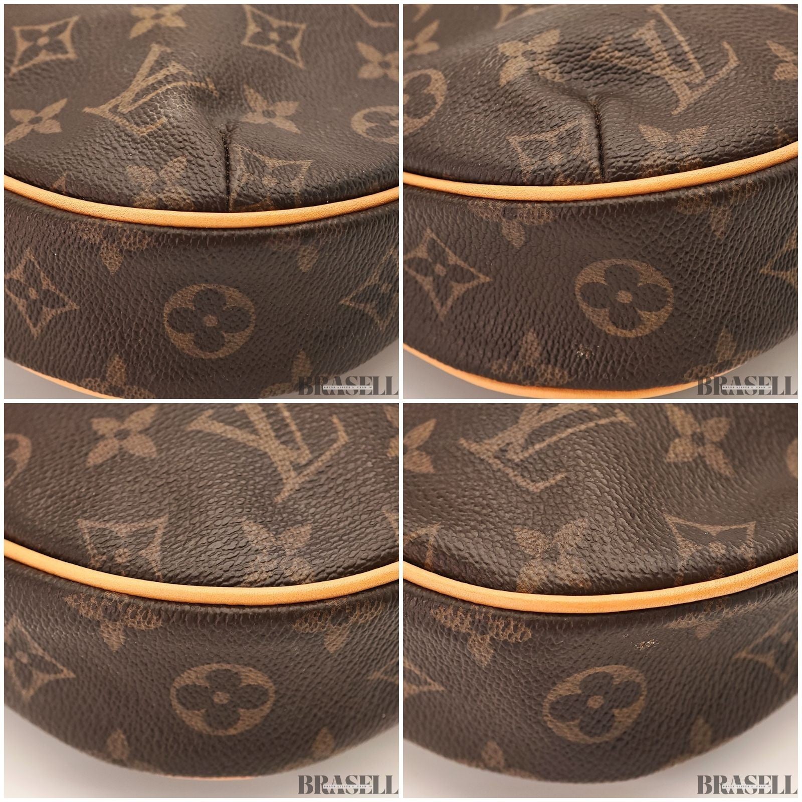 Louis Vuitton Odeon PM M56390 Shoulder Bag Monogram Canvas Brown