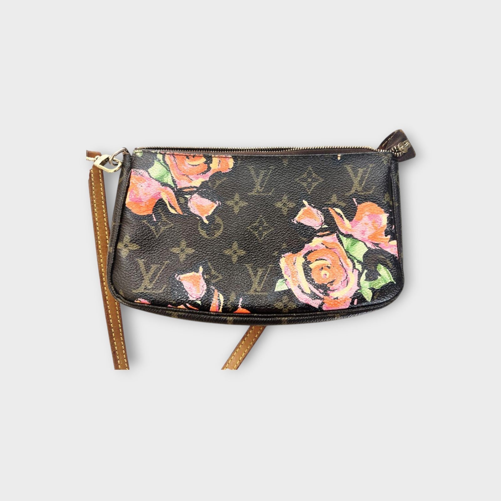 Louis Vuitton Accessoires Monogram Rose Dark Brown